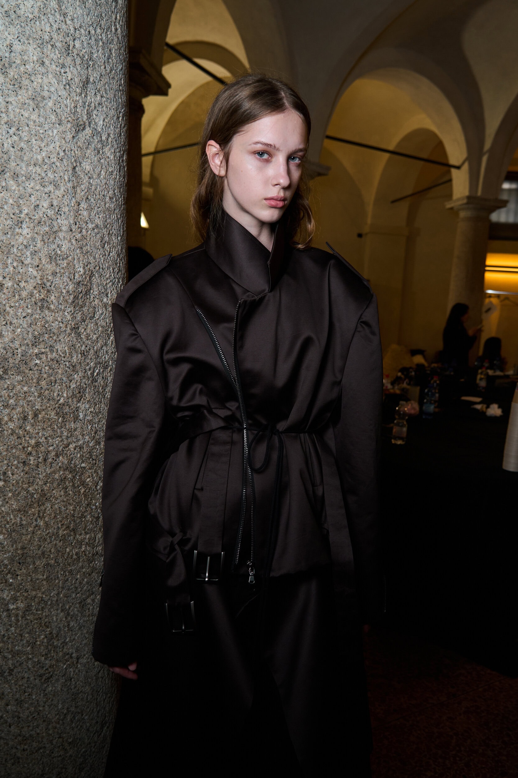 Institution By Galib Gassanoff Spring 2026 Fashion Show Backstage