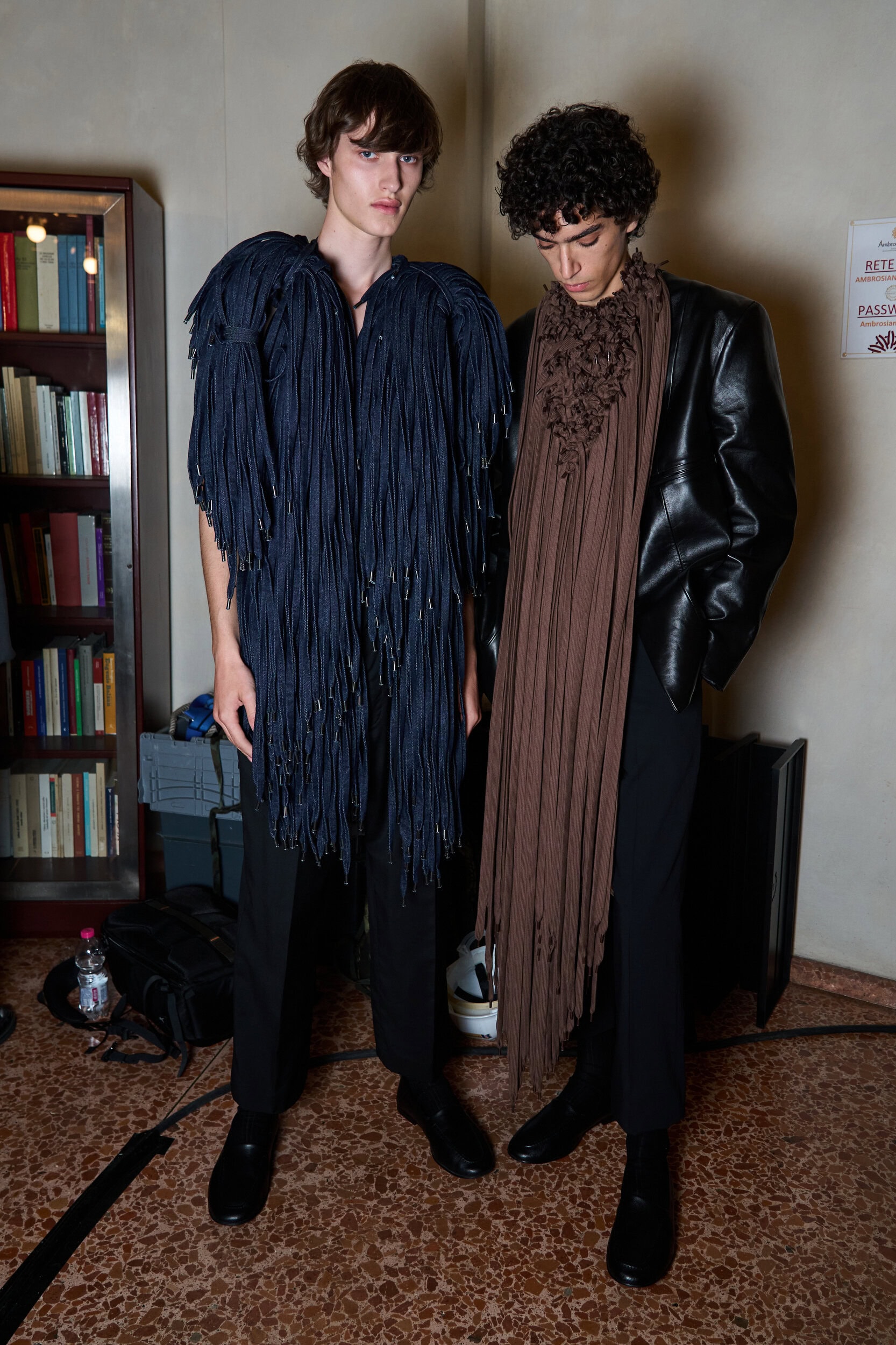 Institution By Galib Gassanoff Spring 2026 Fashion Show Backstage