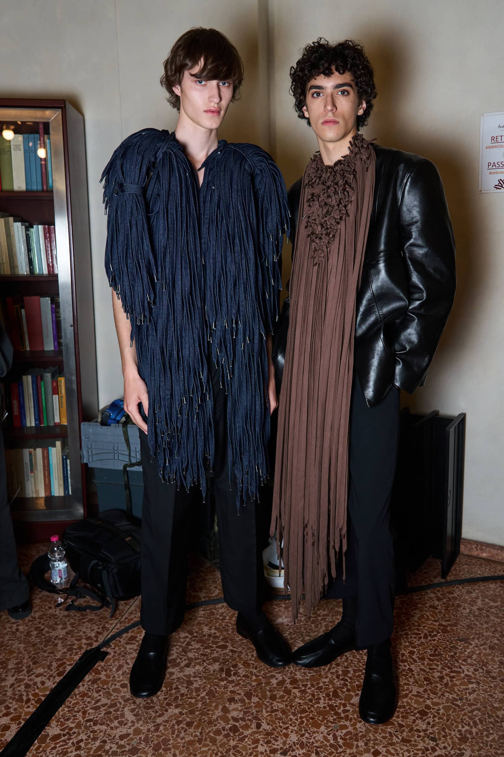 Institution By Galib Gassanoff Spring 2026 Fashion Show Backstage
