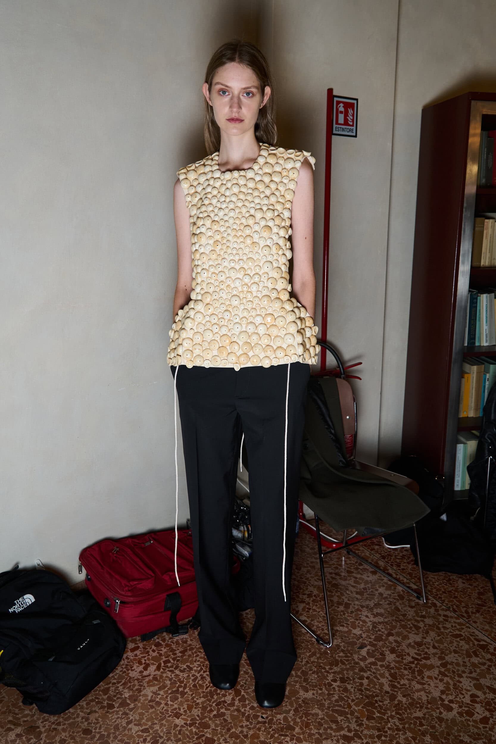 Institution By Galib Gassanoff Spring 2026 Fashion Show Backstage