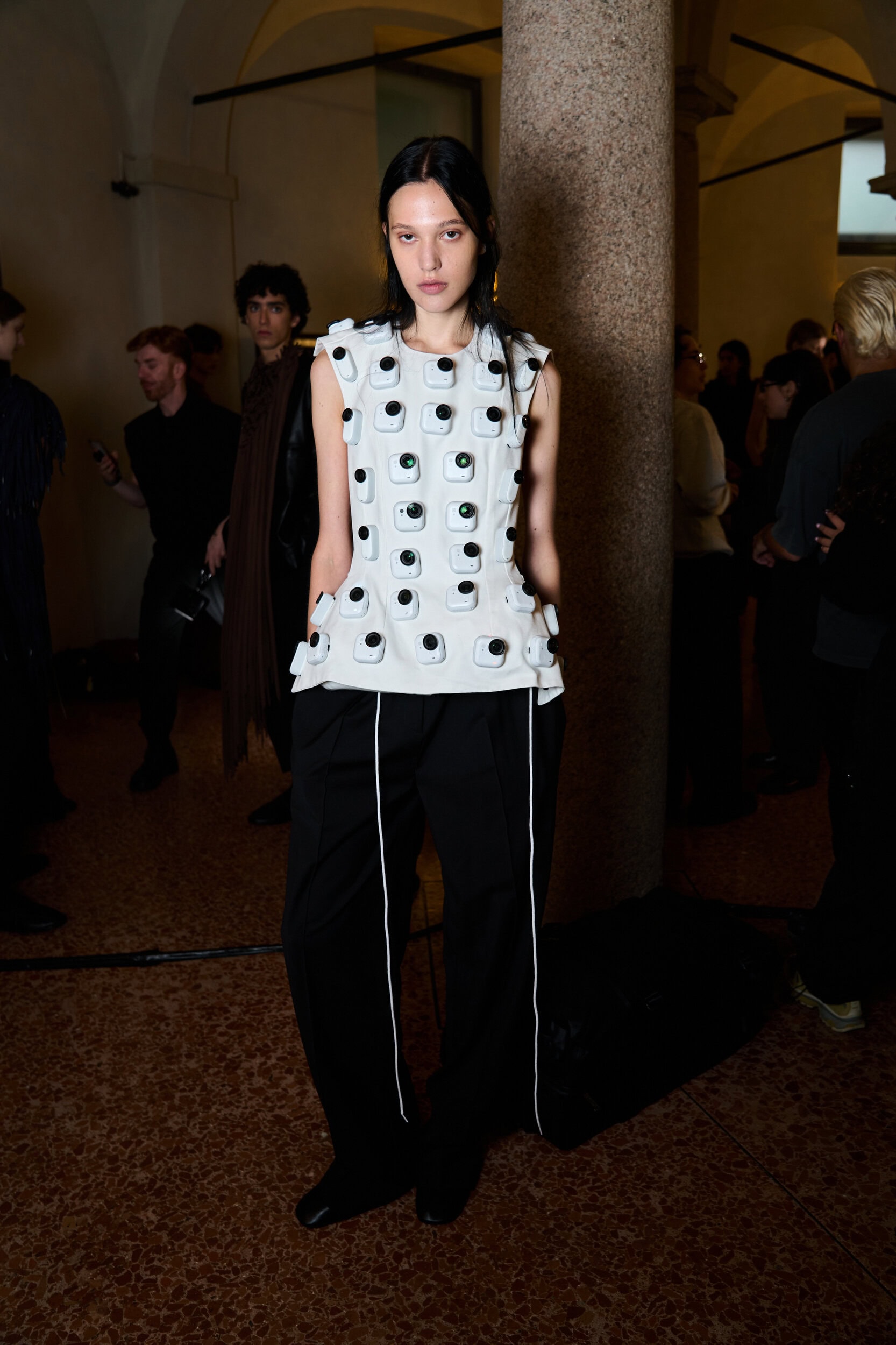 Institution By Galib Gassanoff Spring 2026 Fashion Show Backstage