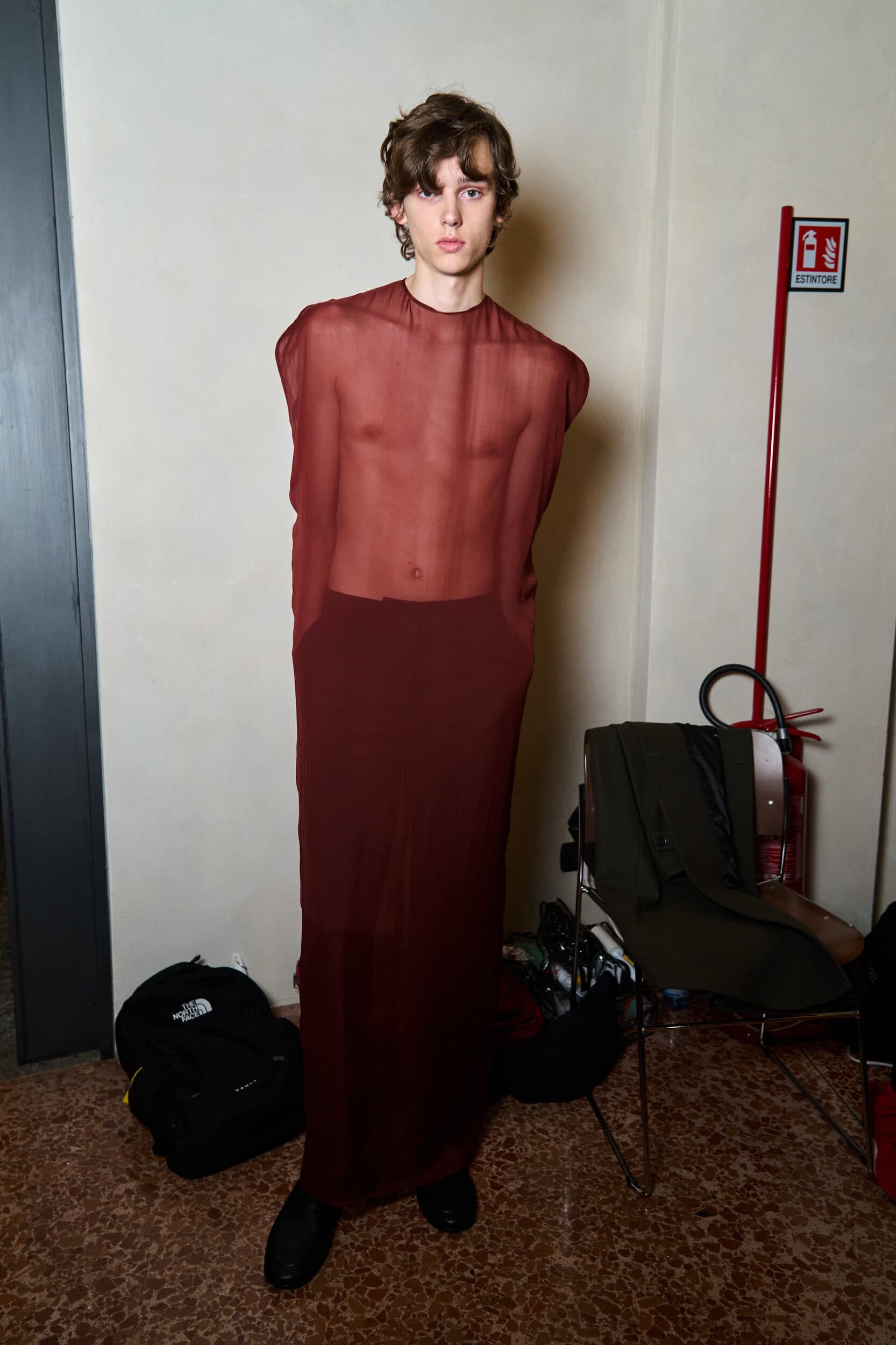 Institution By Galib Gassanoff Spring 2026 Fashion Show Backstage