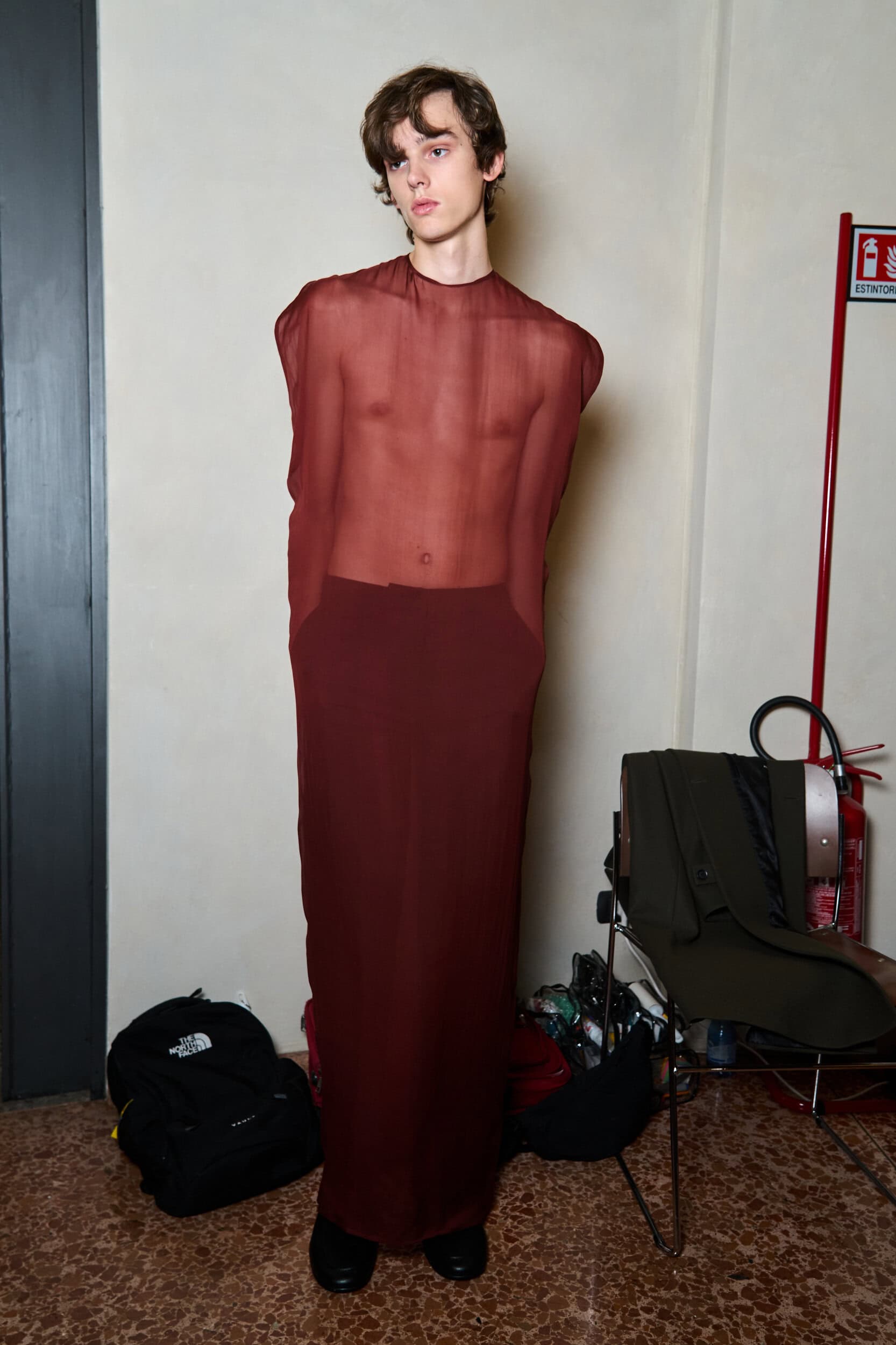 Institution By Galib Gassanoff Spring 2026 Fashion Show Backstage