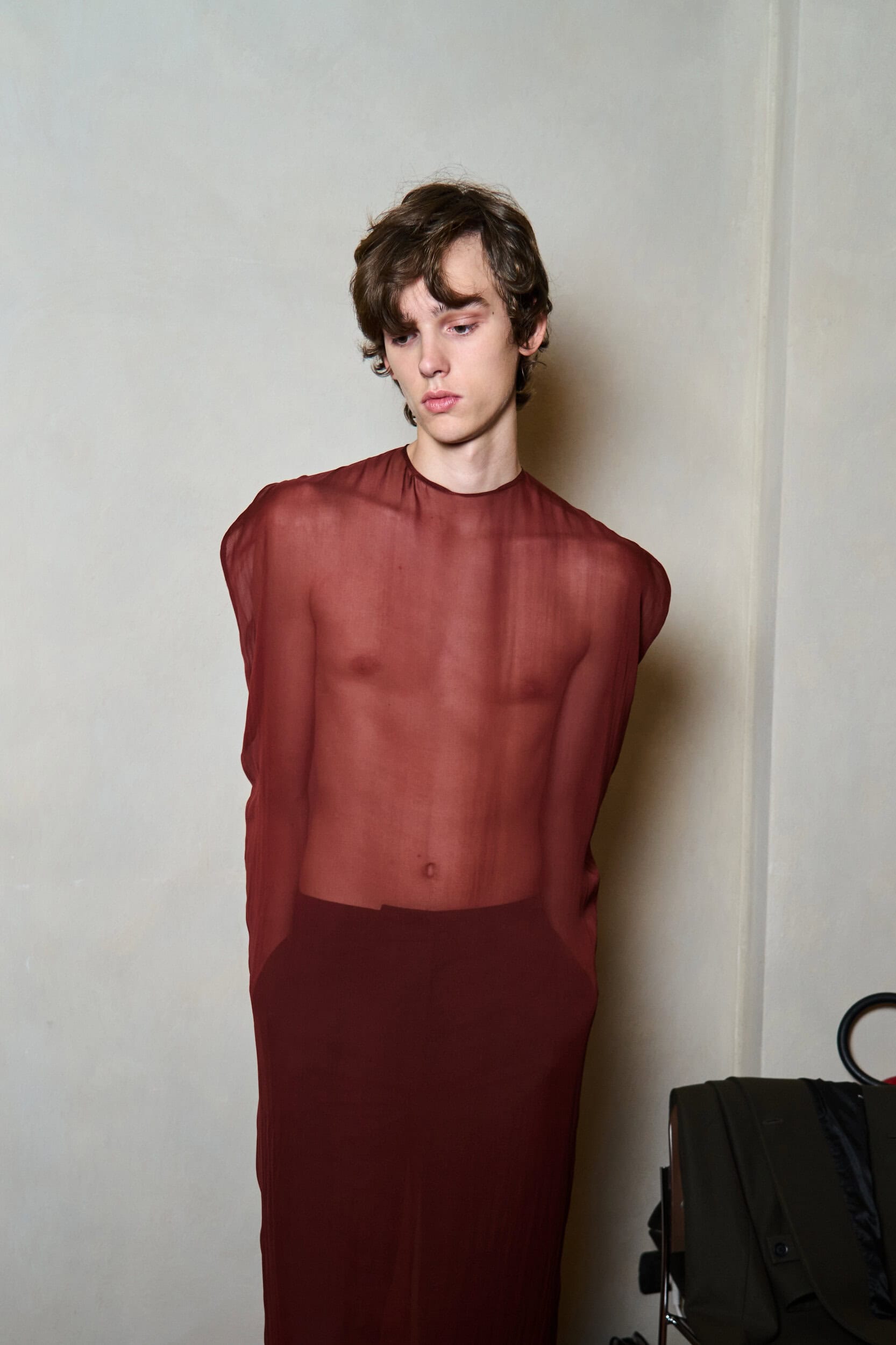 Institution By Galib Gassanoff Spring 2026 Fashion Show Backstage