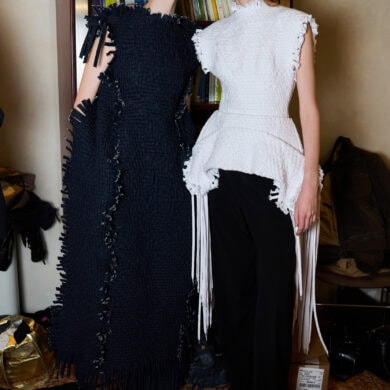 Institution By Galib Gassanoff Spring 2026 Fashion Show Backstage