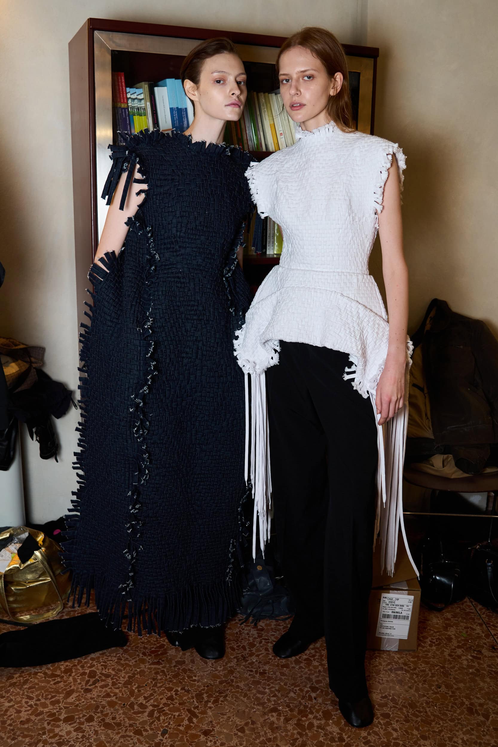 Institution By Galib Gassanoff Spring 2026 Fashion Show Backstage