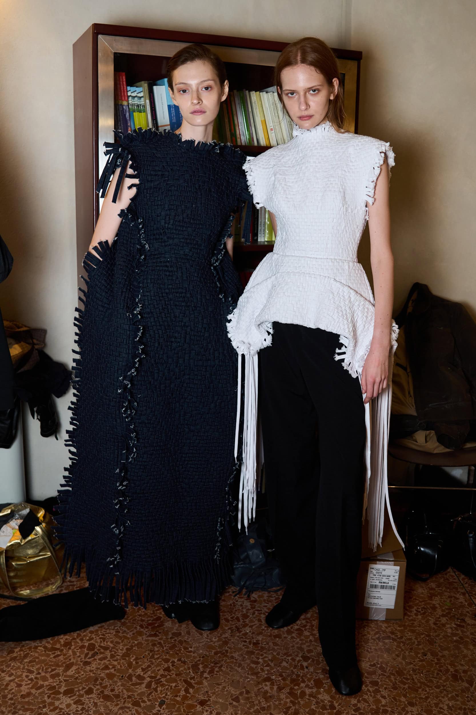 Institution By Galib Gassanoff Spring 2026 Fashion Show Backstage