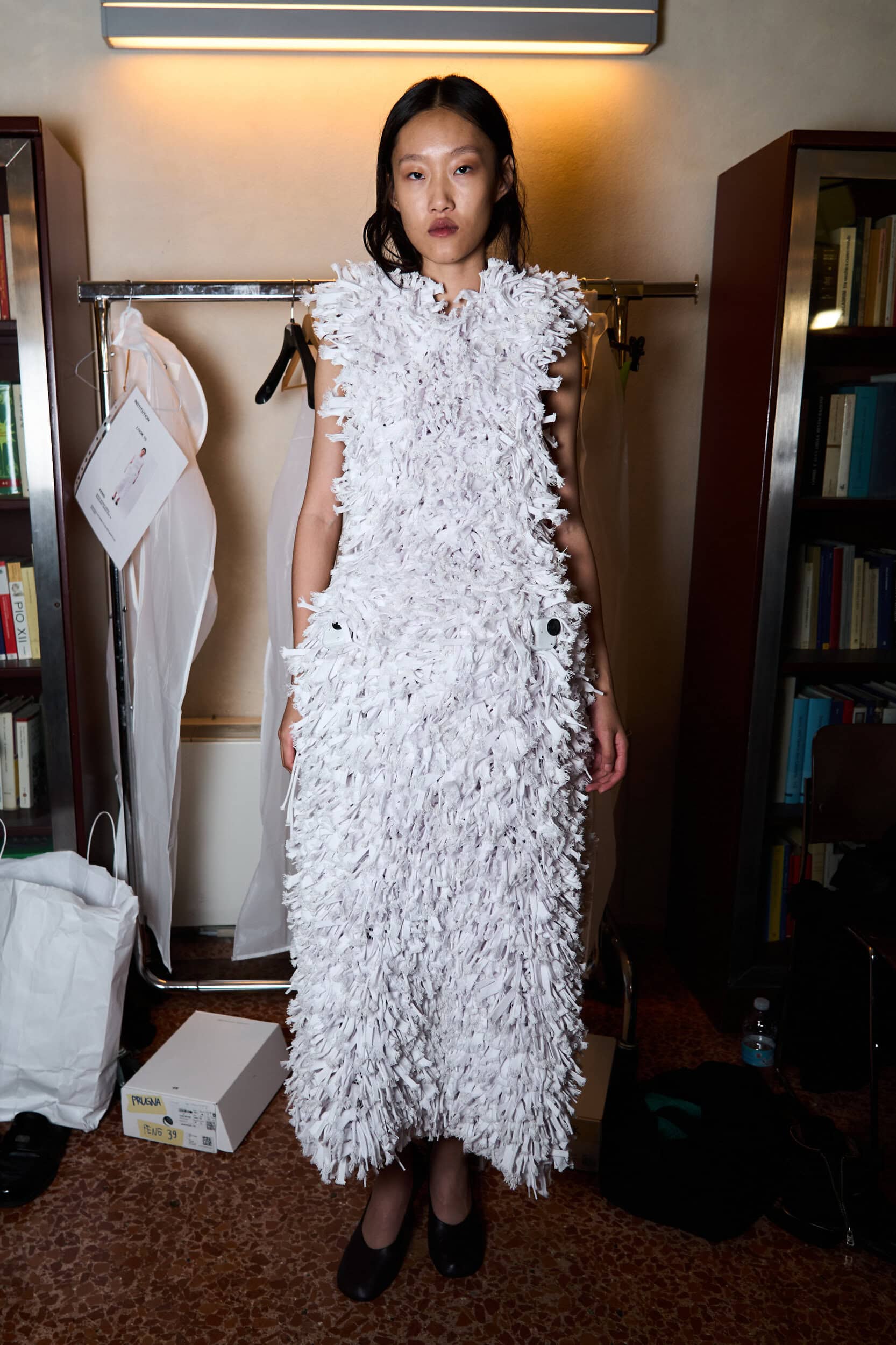 Institution By Galib Gassanoff Spring 2026 Fashion Show Backstage