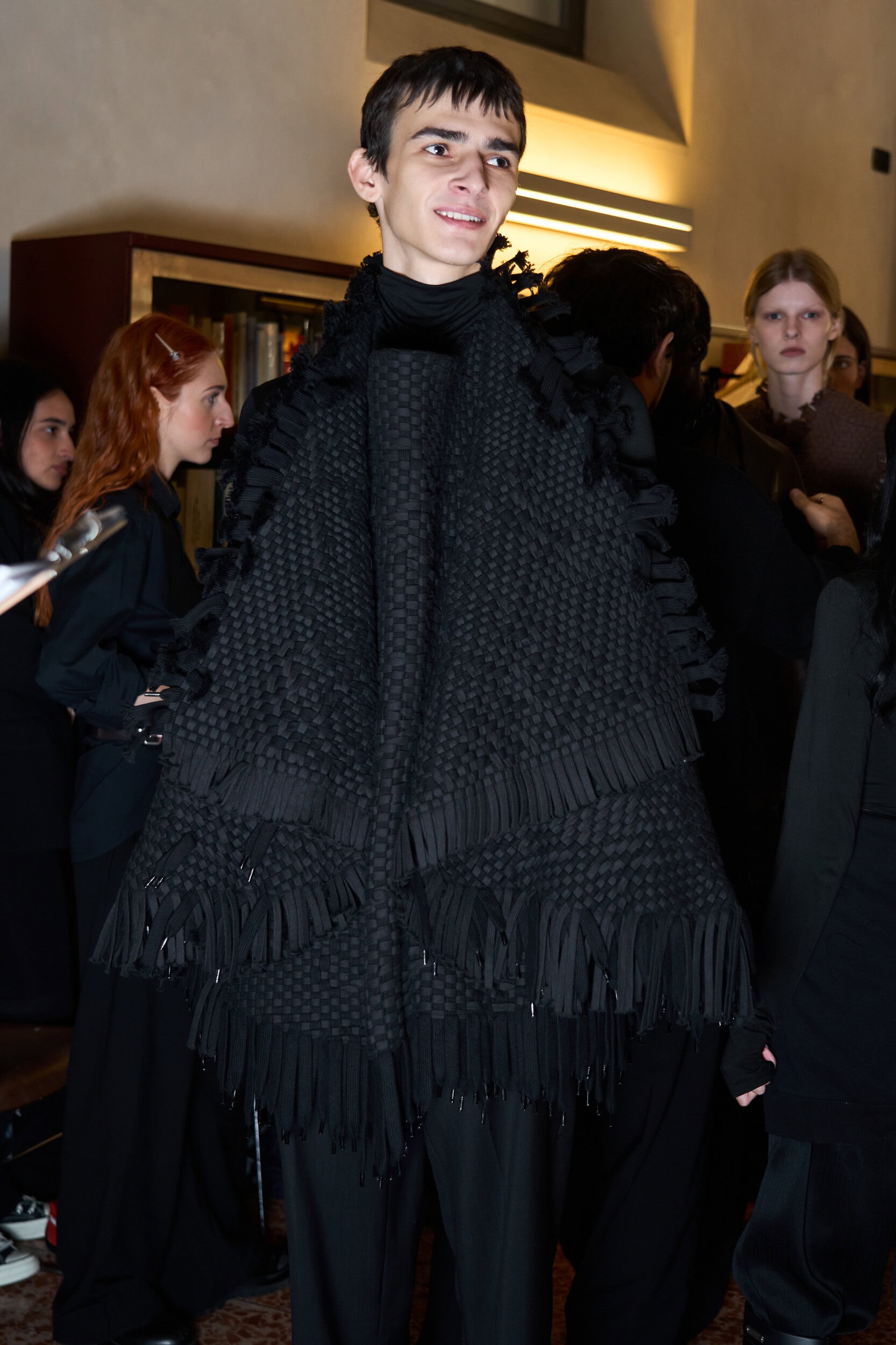 Institution By Galib Gassanoff Spring 2026 Fashion Show Backstage