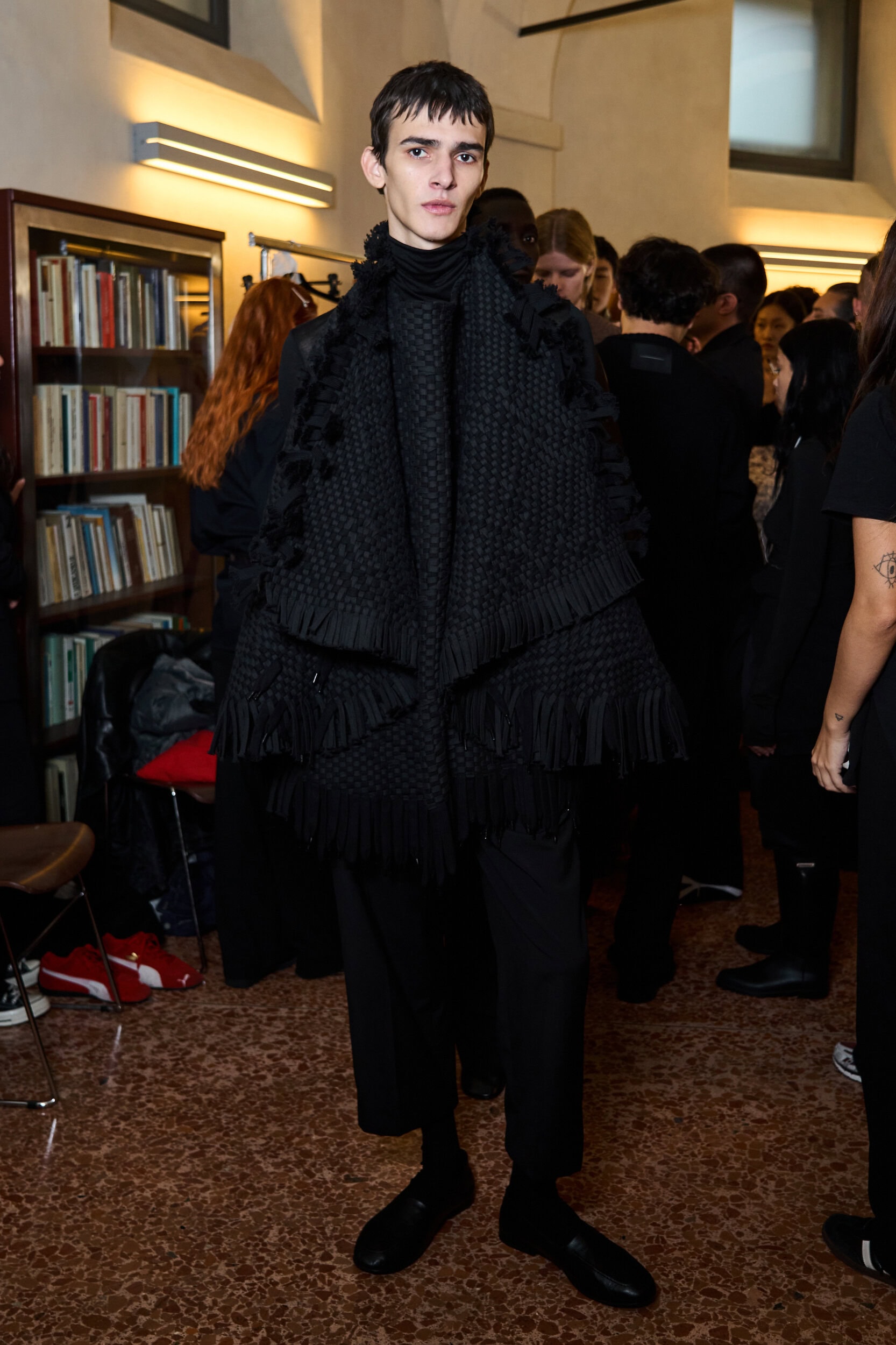 Institution By Galib Gassanoff Spring 2026 Fashion Show Backstage