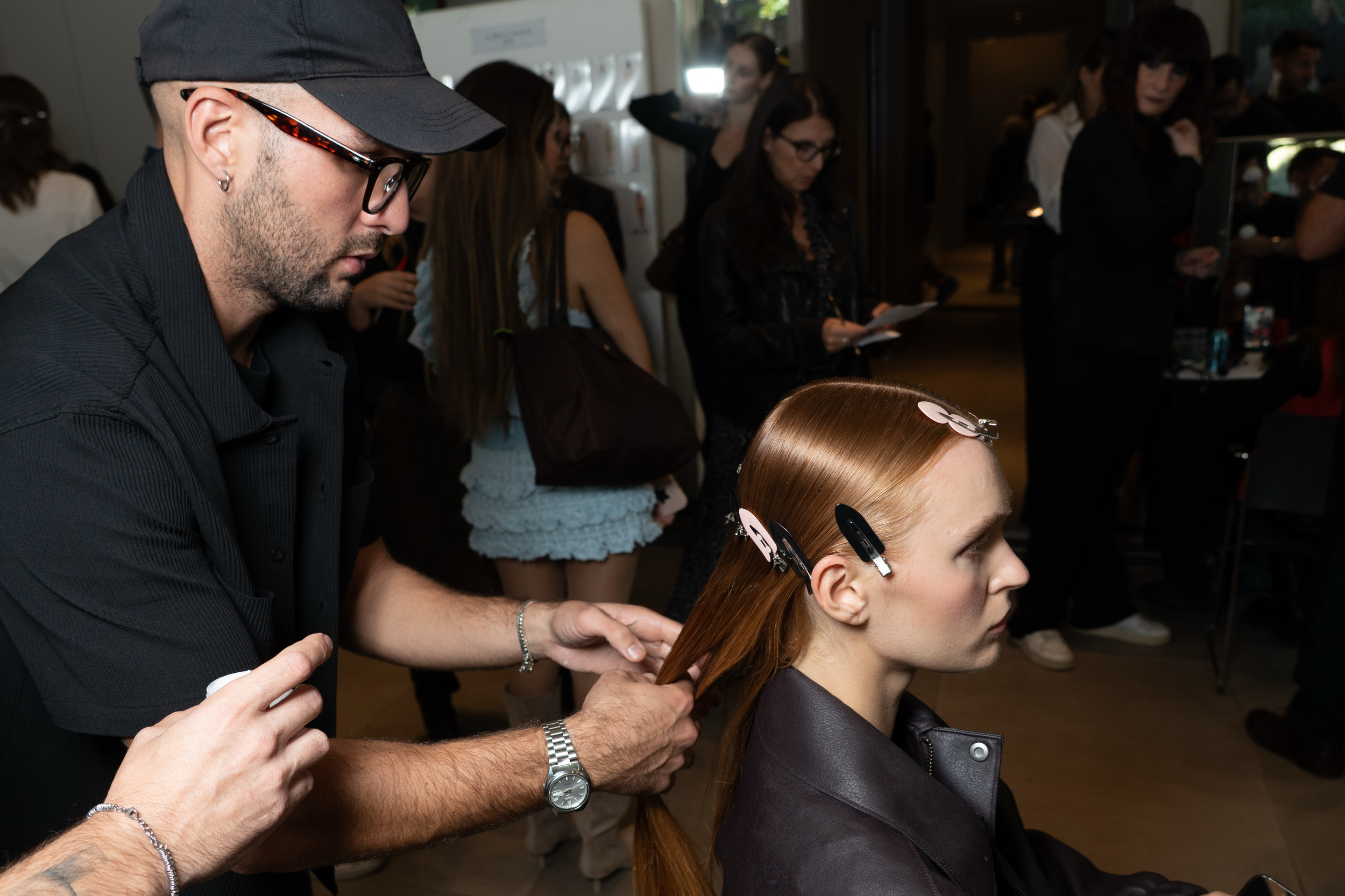 J Salinas Spring 2026 Fashion Show Backstage