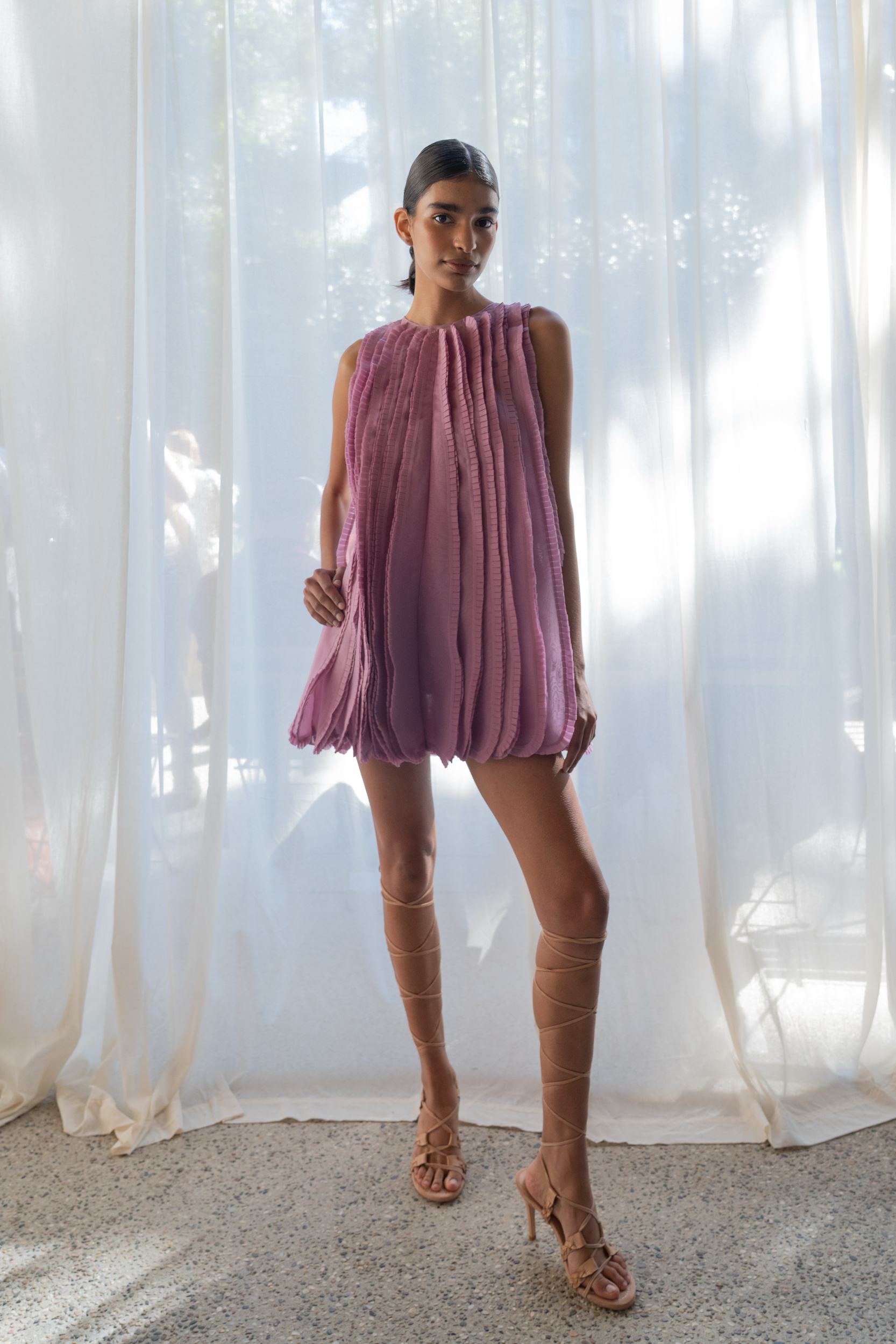 J Salinas Spring 2026 Fashion Show Backstage