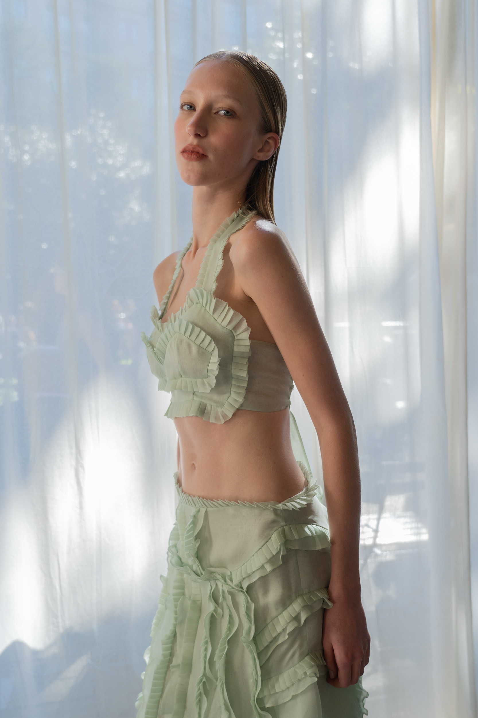 J Salinas Spring 2026 Fashion Show Backstage