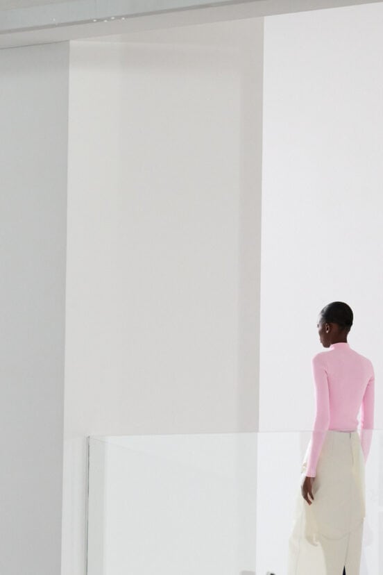 Jil Sander Spring 2026 Fashion Show Atmosphere