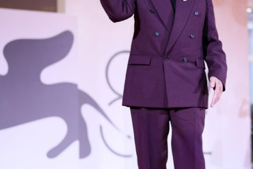 Jim Jarmusch Wears Saint Laurent in the Closing Ceremony at the 82nd Venice International Film Festival in Venice, Italy