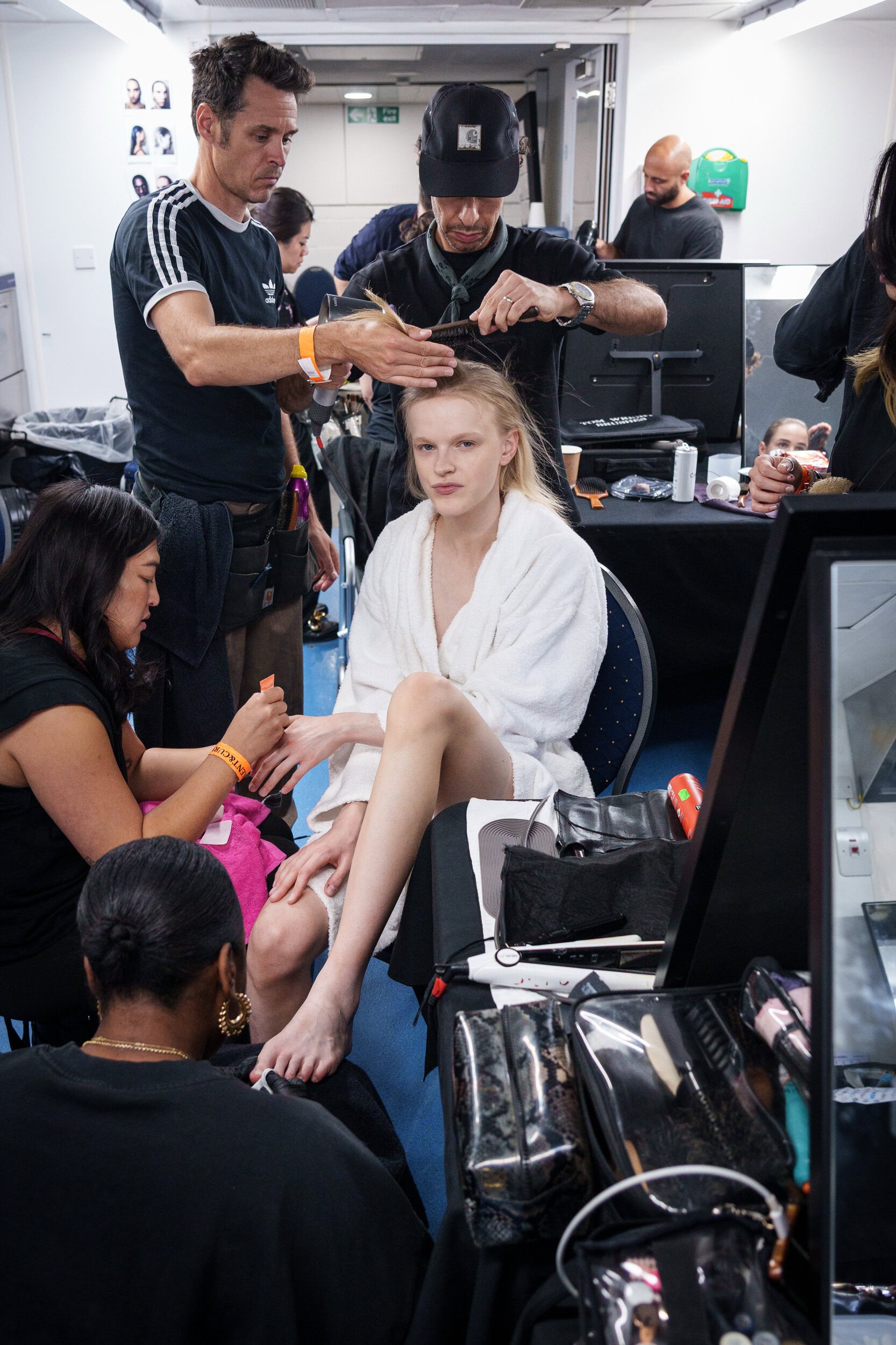 Kent & Curwen Spring 2026 Fashion Show Backstage