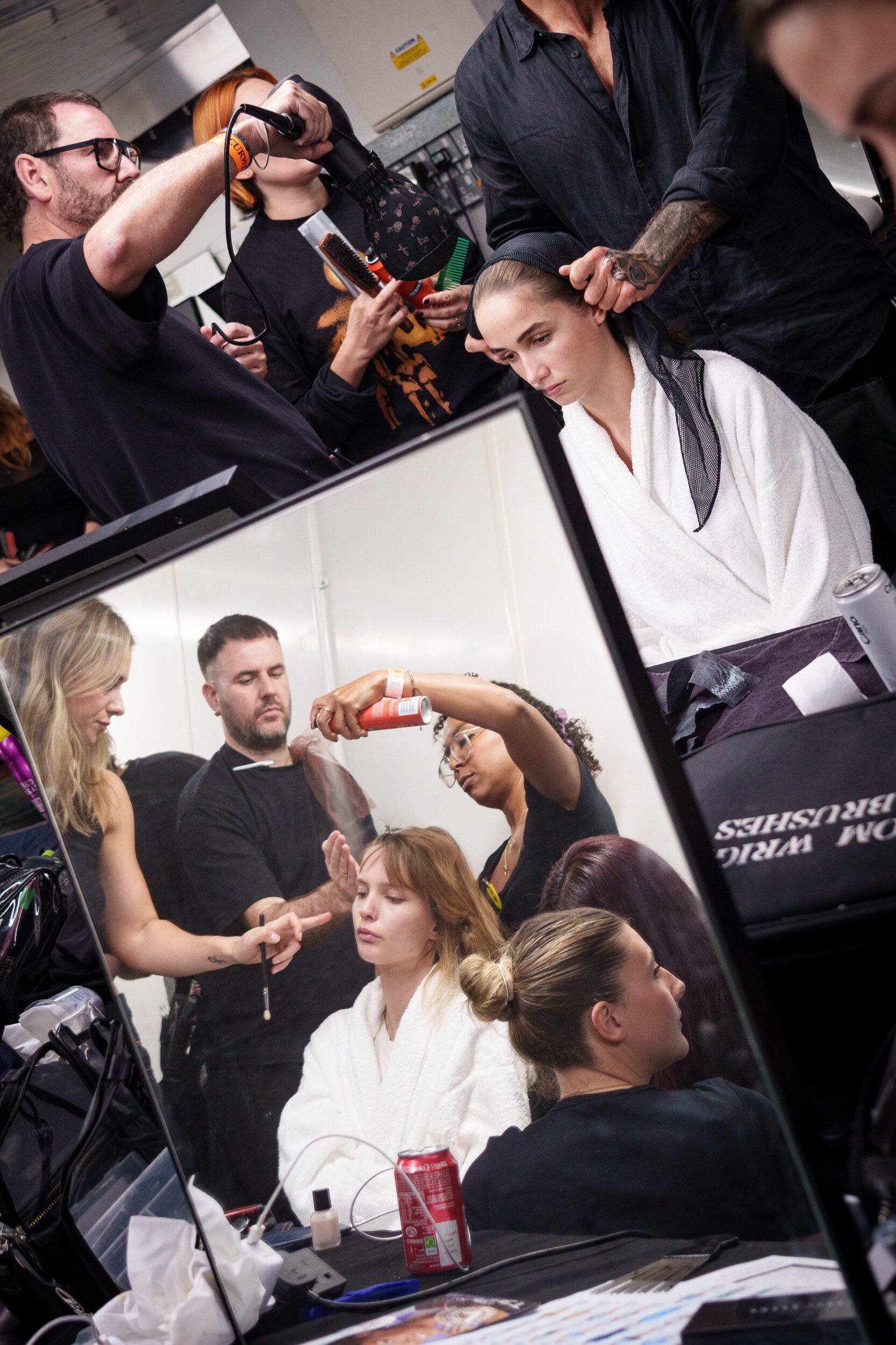 Kent & Curwen Spring 2026 Fashion Show Backstage