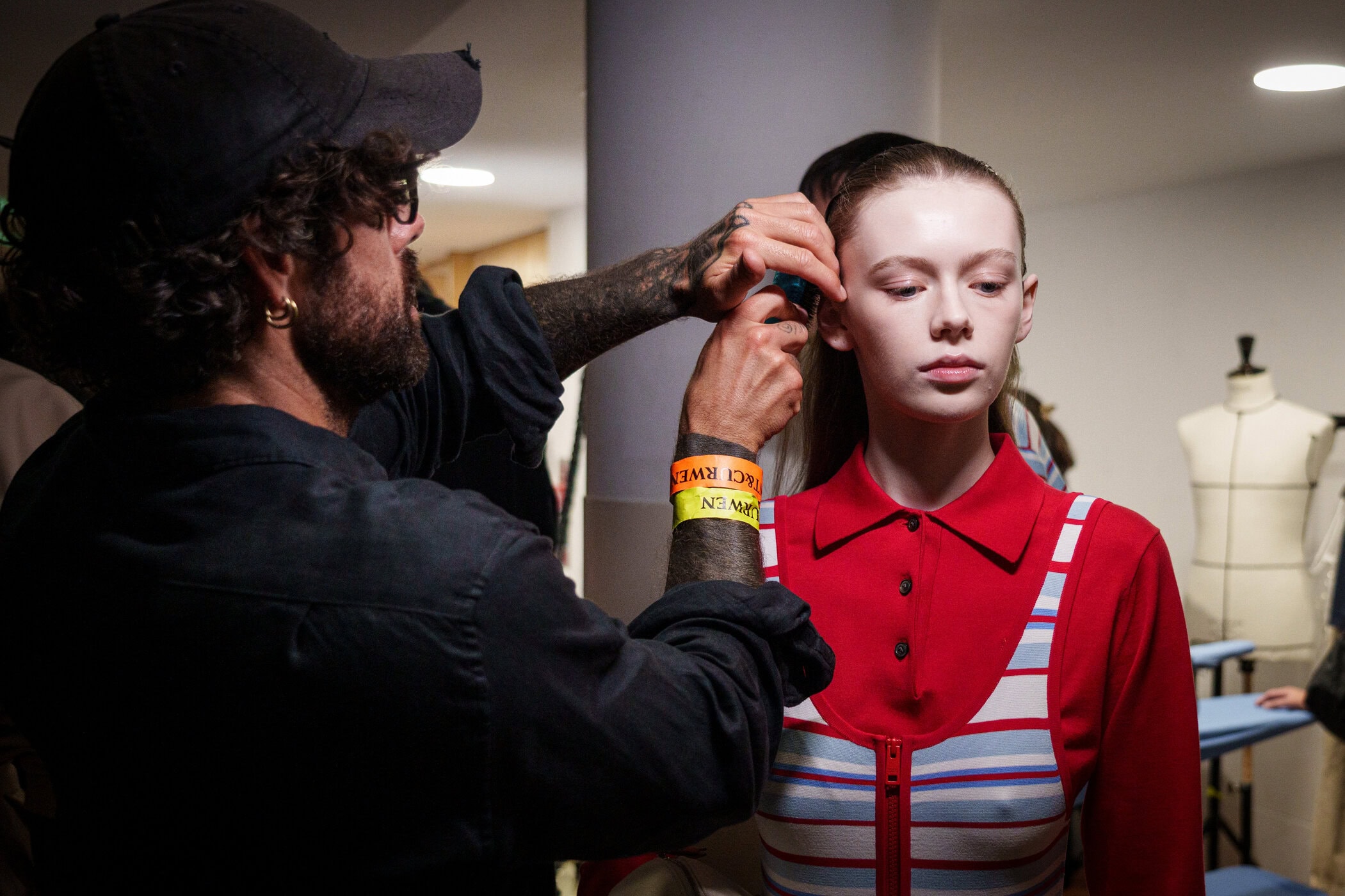 Kent & Curwen Spring 2026 Fashion Show Backstage