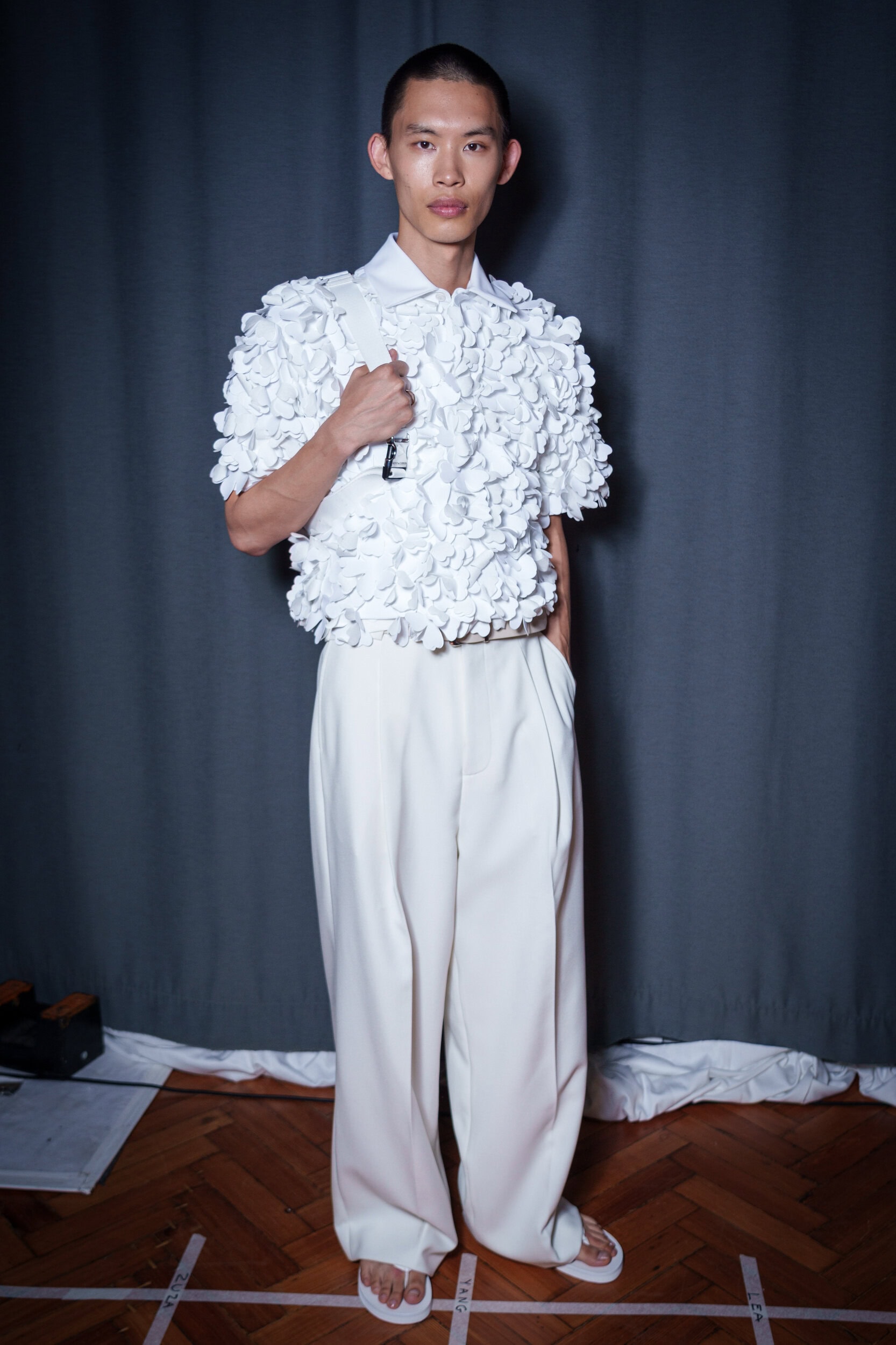 Kent & Curwen Spring 2026 Fashion Show Backstage