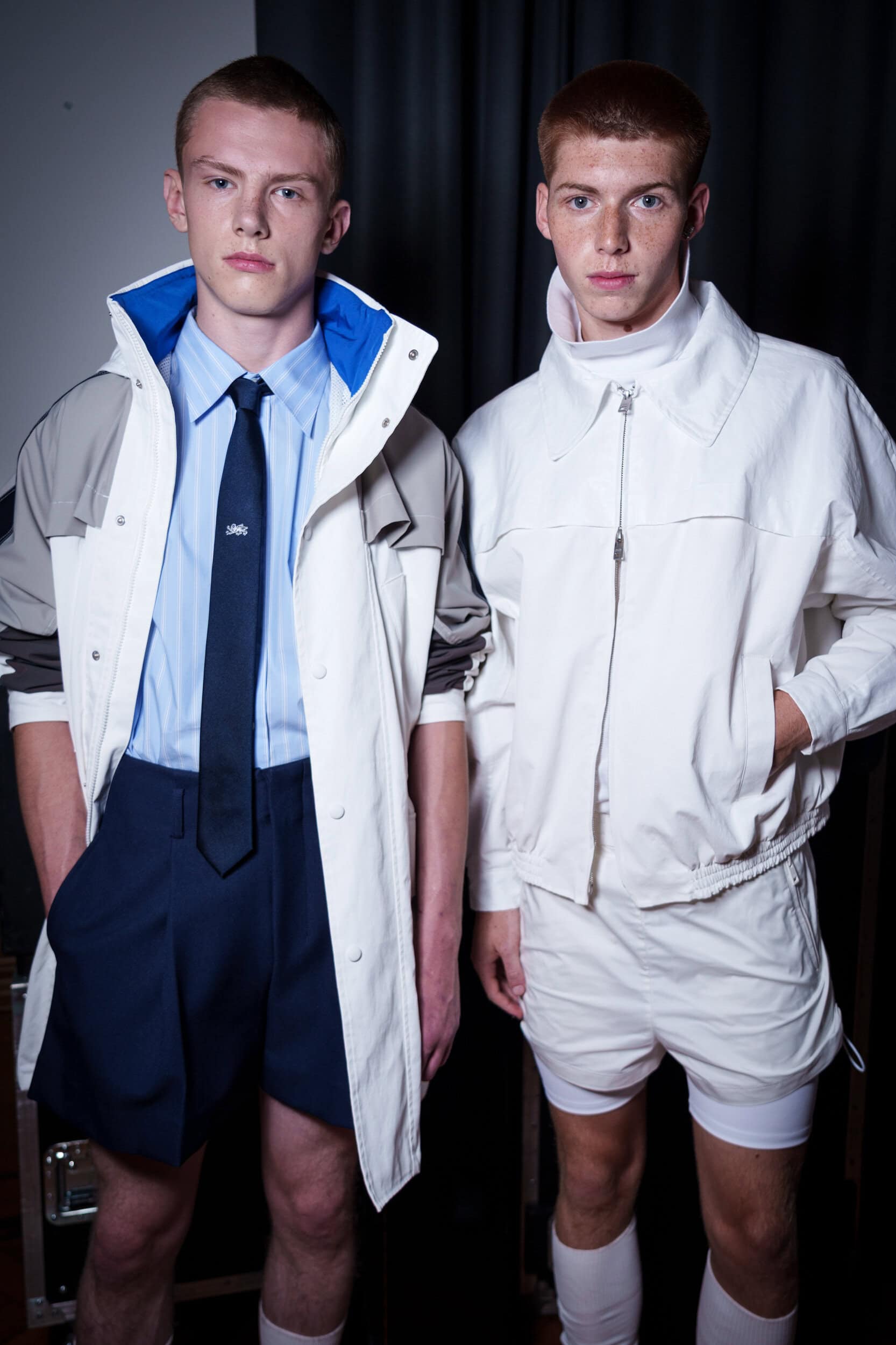 Kent & Curwen Spring 2026 Fashion Show Backstage