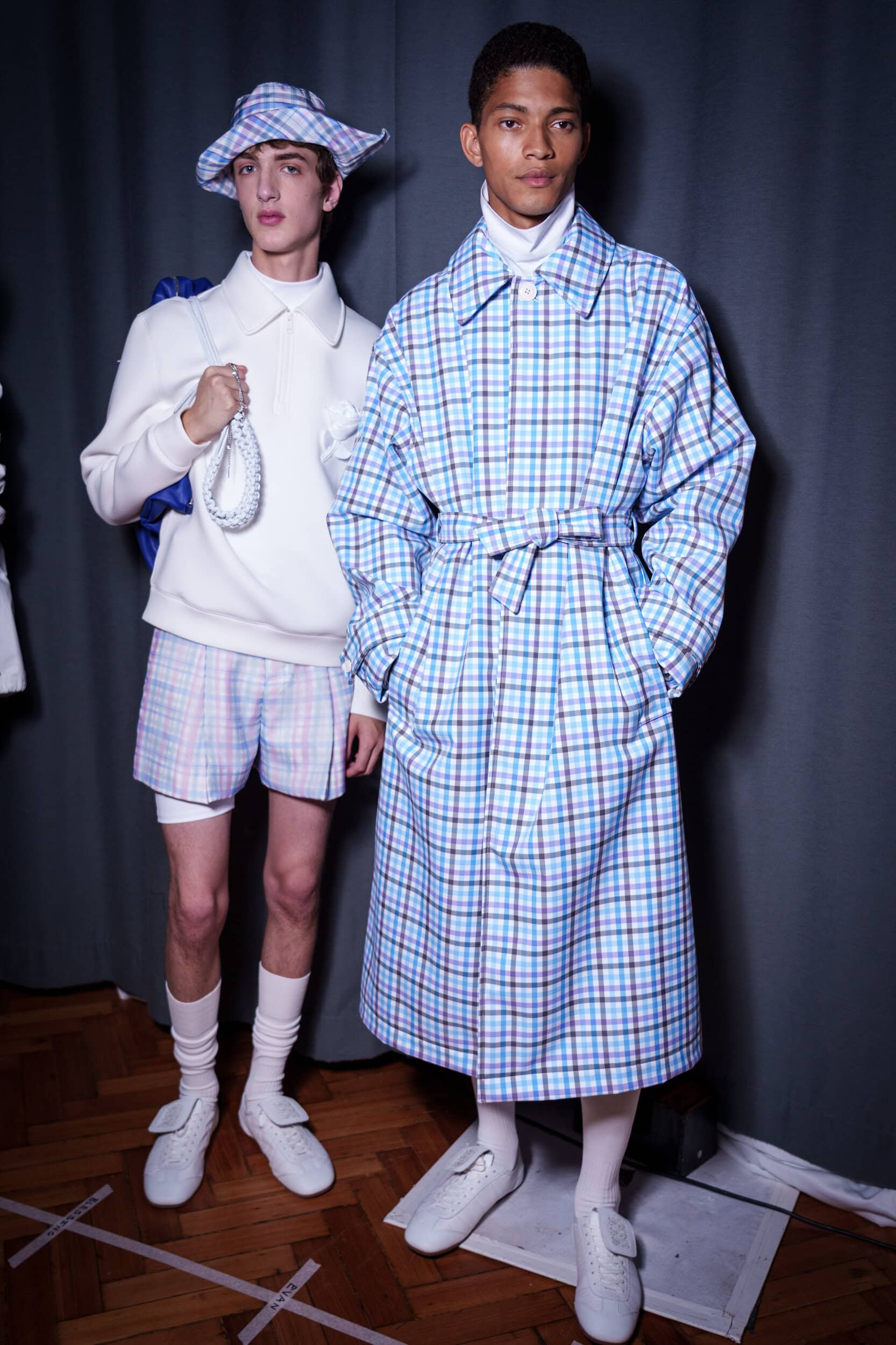 Kent & Curwen Spring 2026 Fashion Show Backstage
