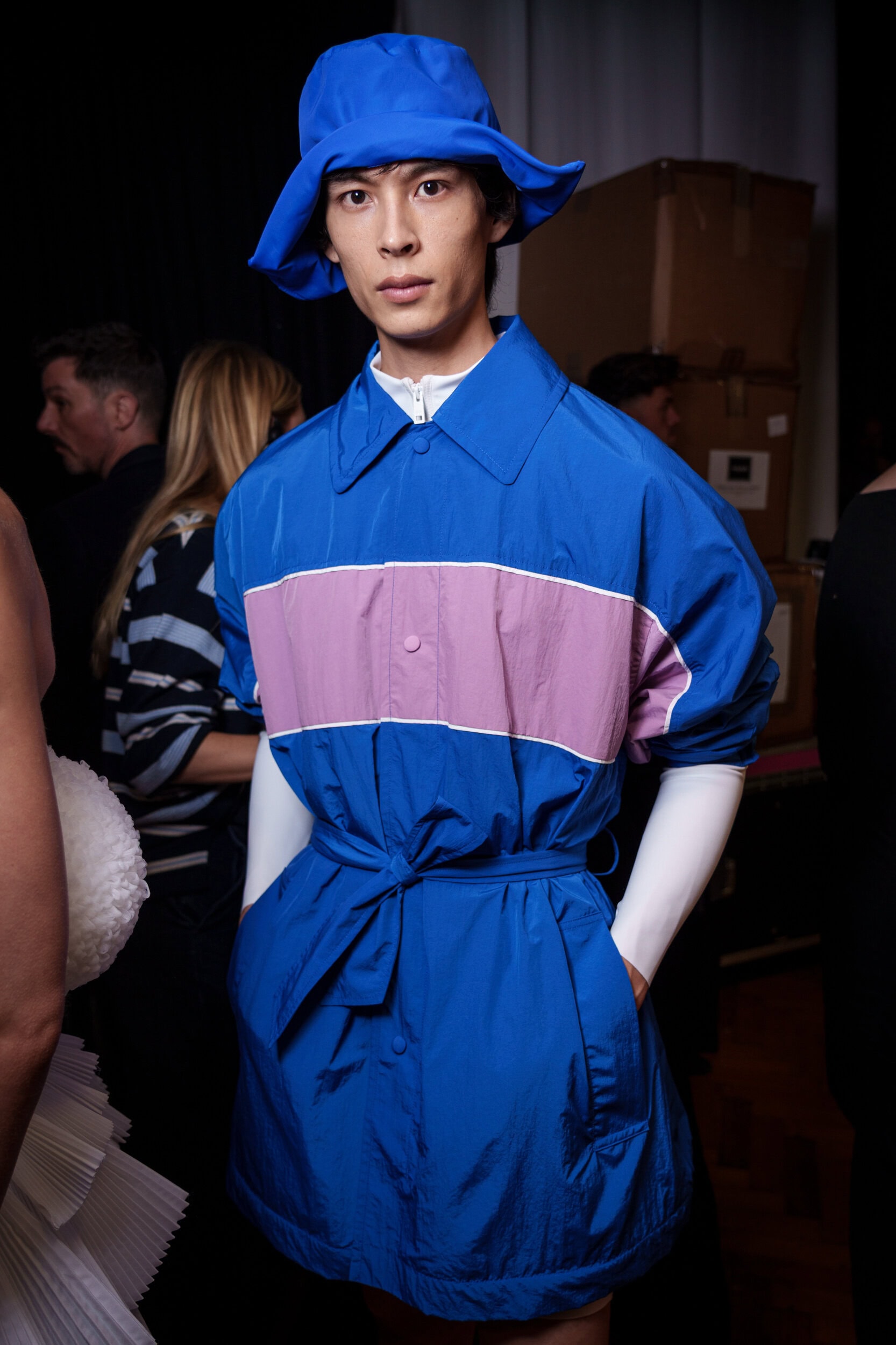 Kent & Curwen Spring 2026 Fashion Show Backstage