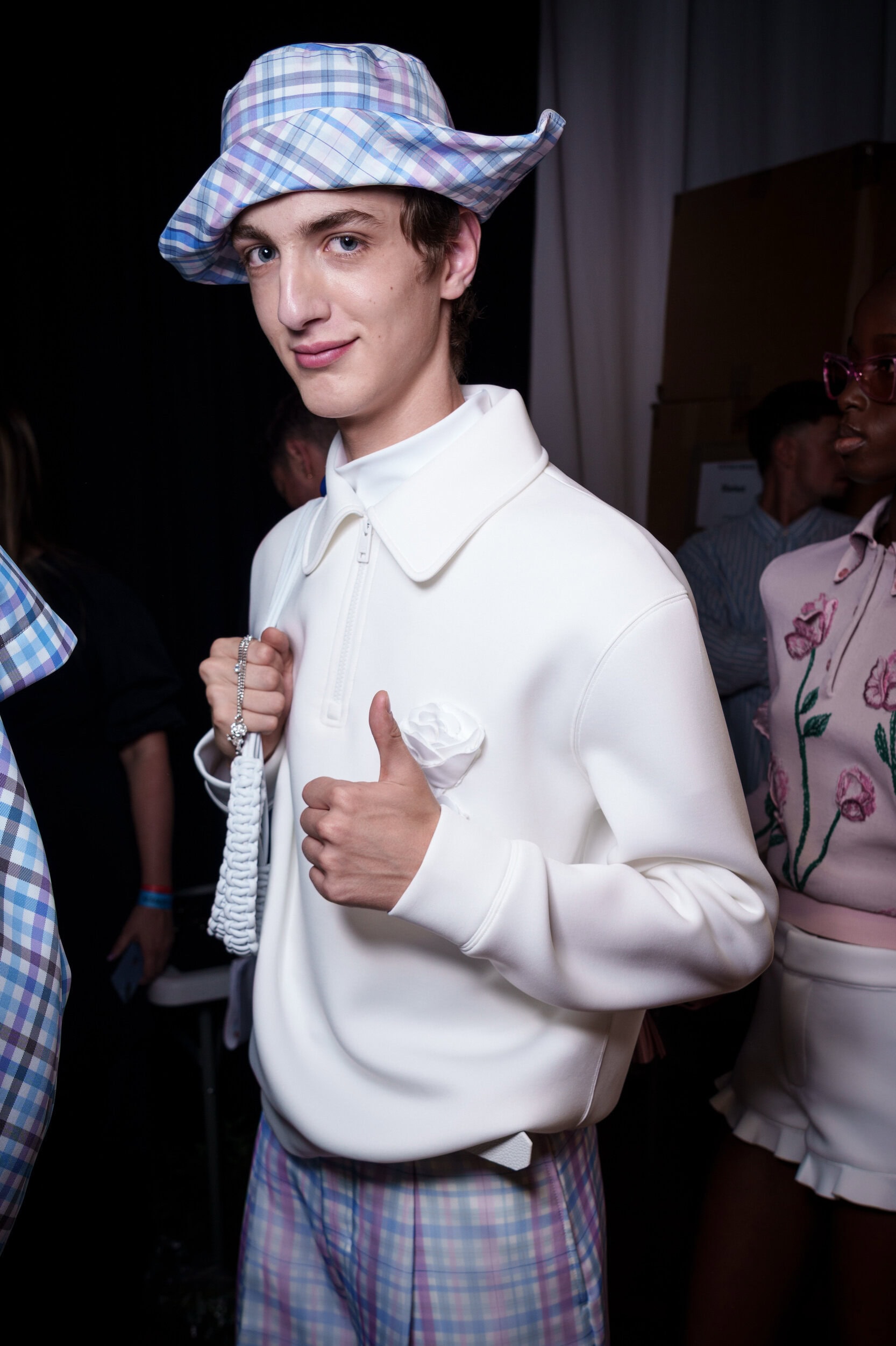 Kent & Curwen Spring 2026 Fashion Show Backstage