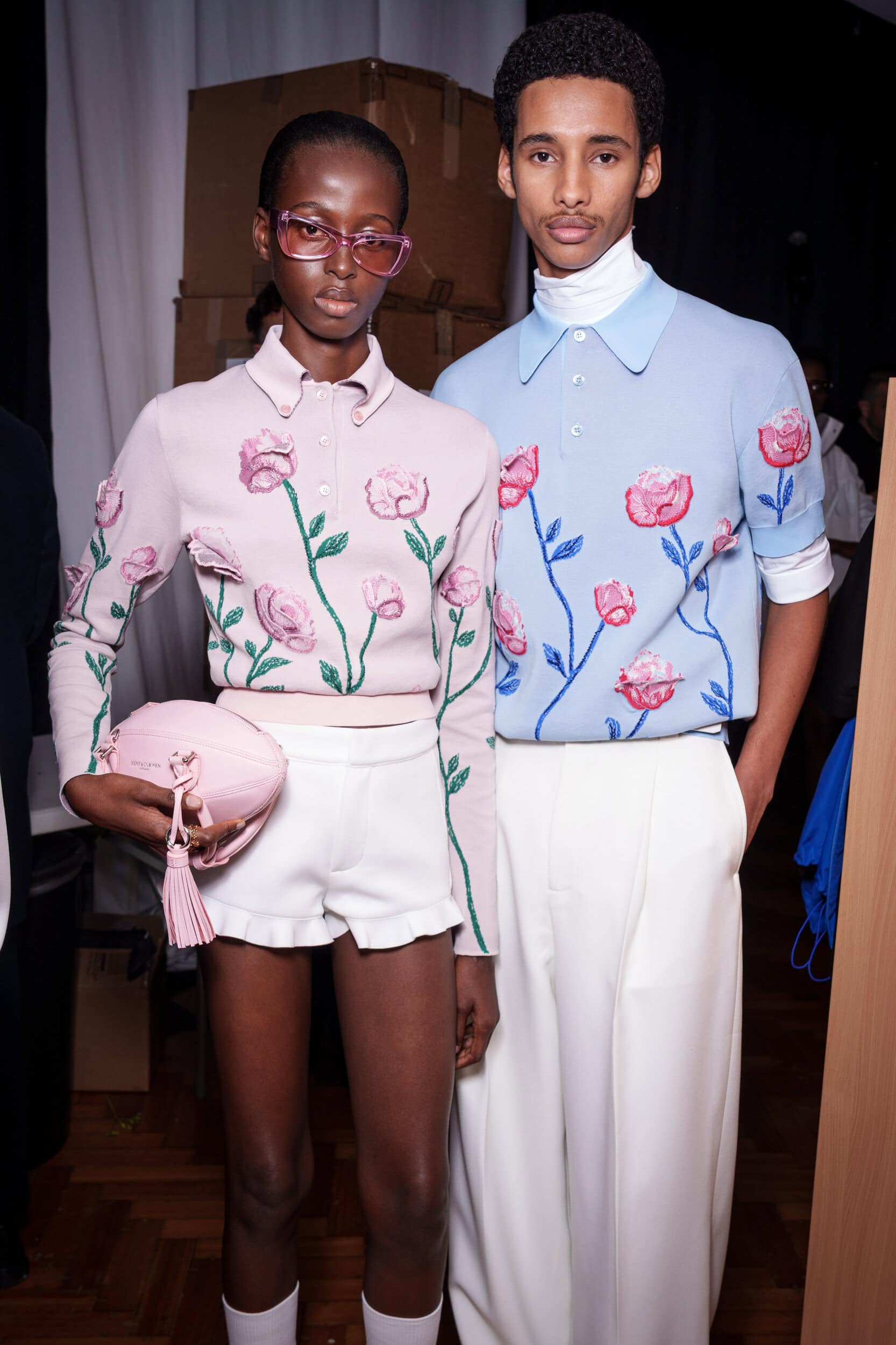 Kent & Curwen Spring 2026 Fashion Show Backstage