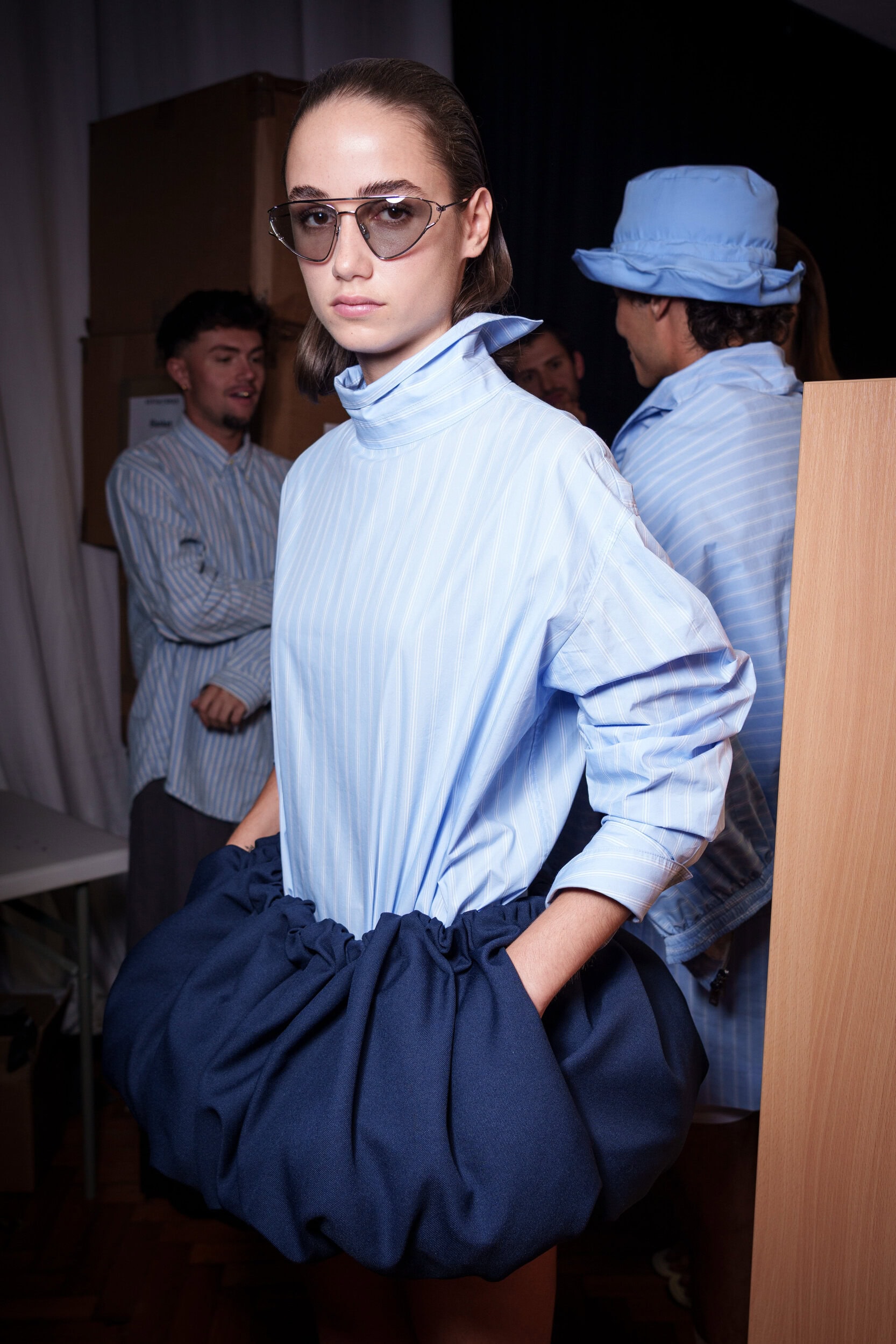 Kent & Curwen Spring 2026 Fashion Show Backstage