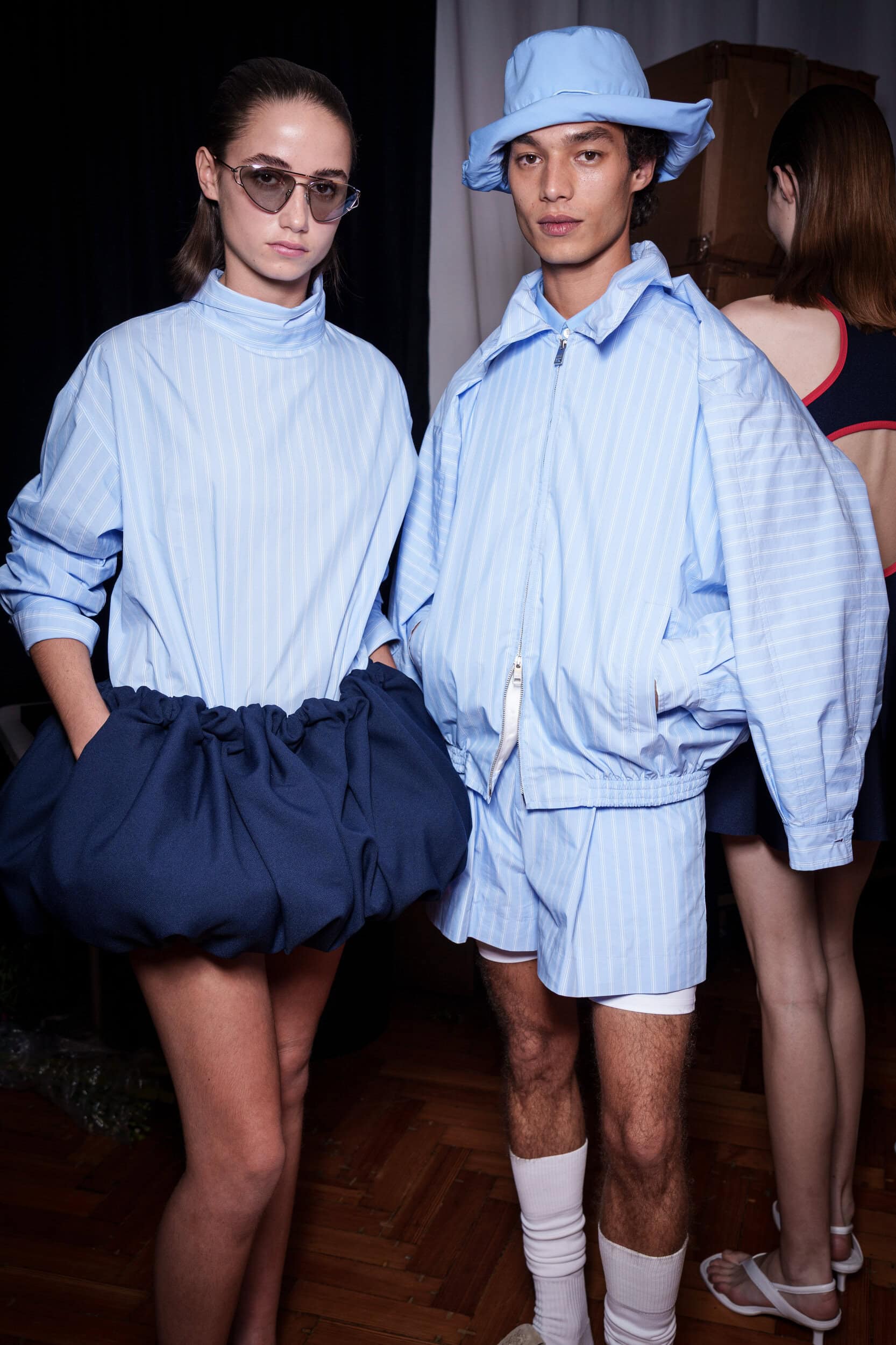 Kent & Curwen Spring 2026 Fashion Show Backstage