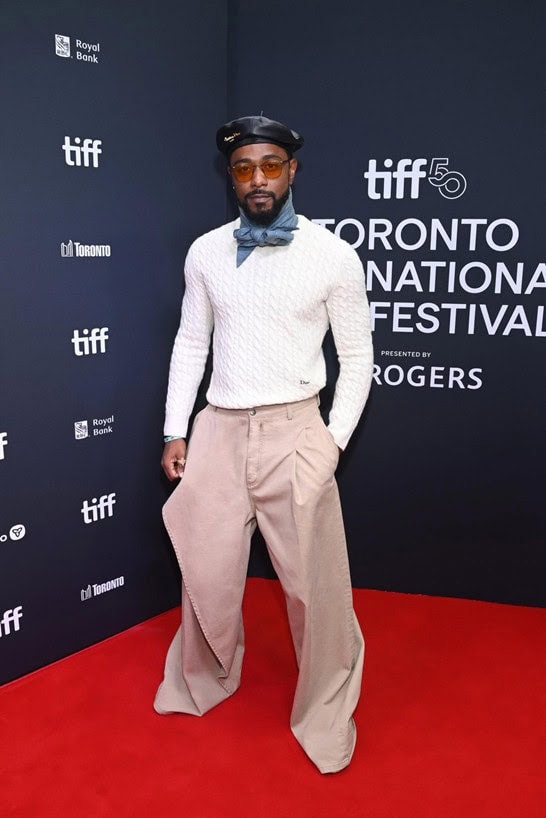 Lakeith Stanfield in Dior at "Roofman" Premiere - 50th Toronto International Film Festival