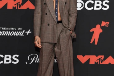 Lenny Kravitz in Saint Laurent at MTV Video Music Awards 2025 in New York