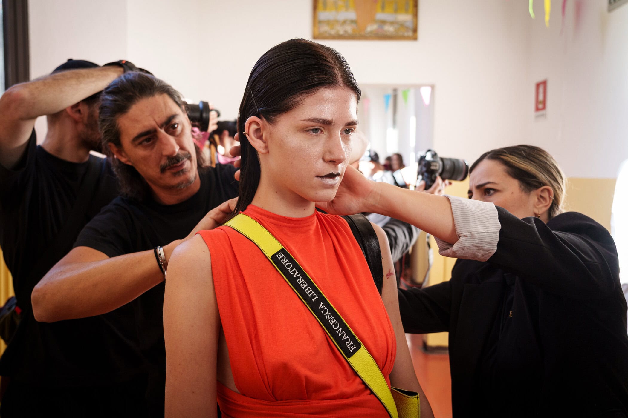 Francesca Liberatore Spring 2026 Fashion Show Backstage