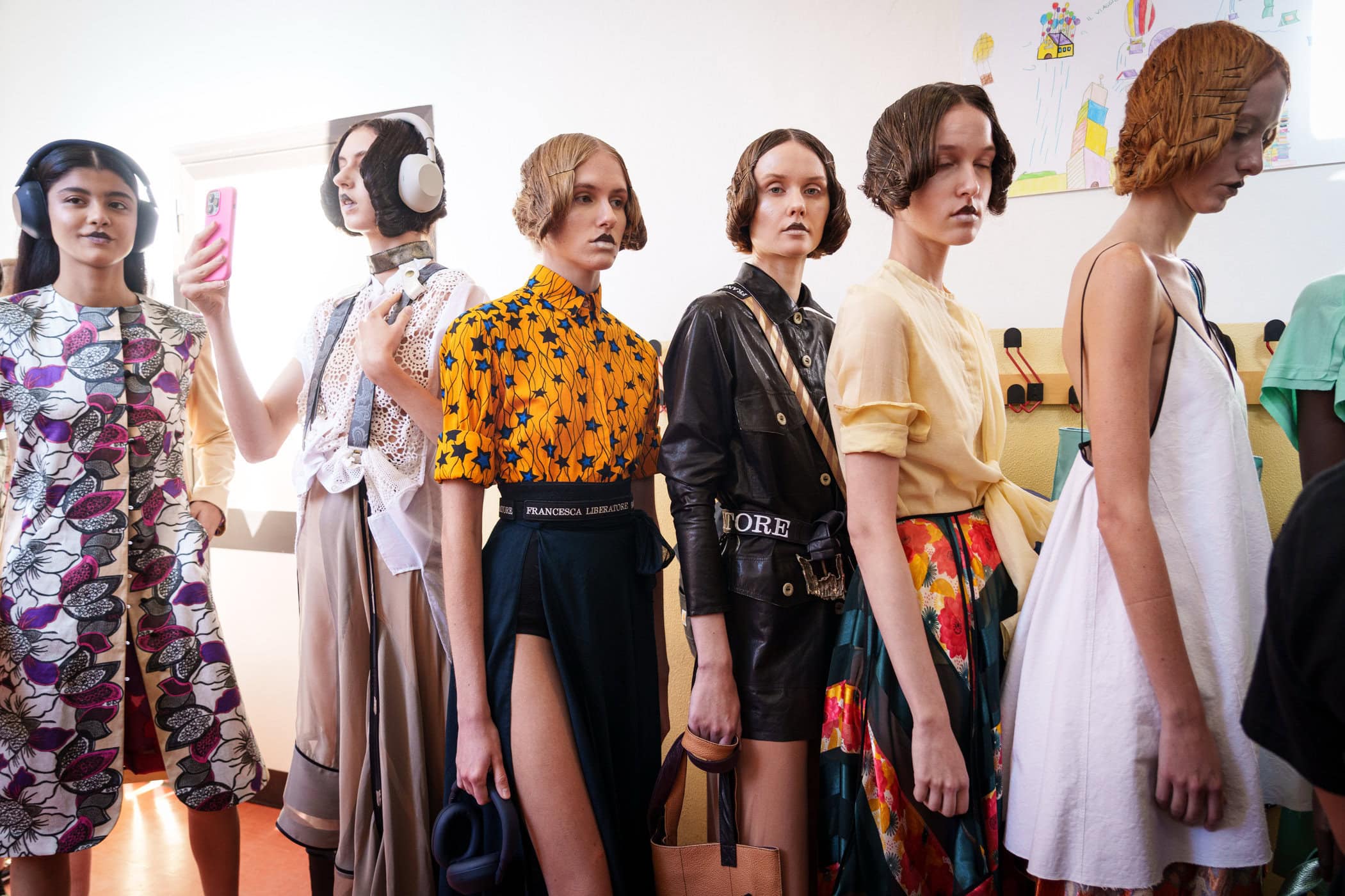 Francesca Liberatore Spring 2026 Fashion Show Backstage