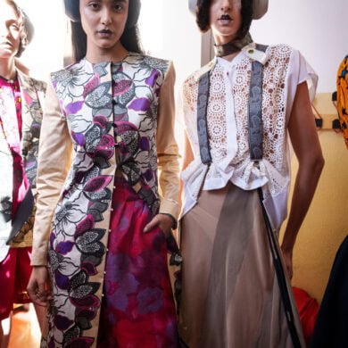 Francesca Liberatore Spring 2026 Fashion Show Backstage