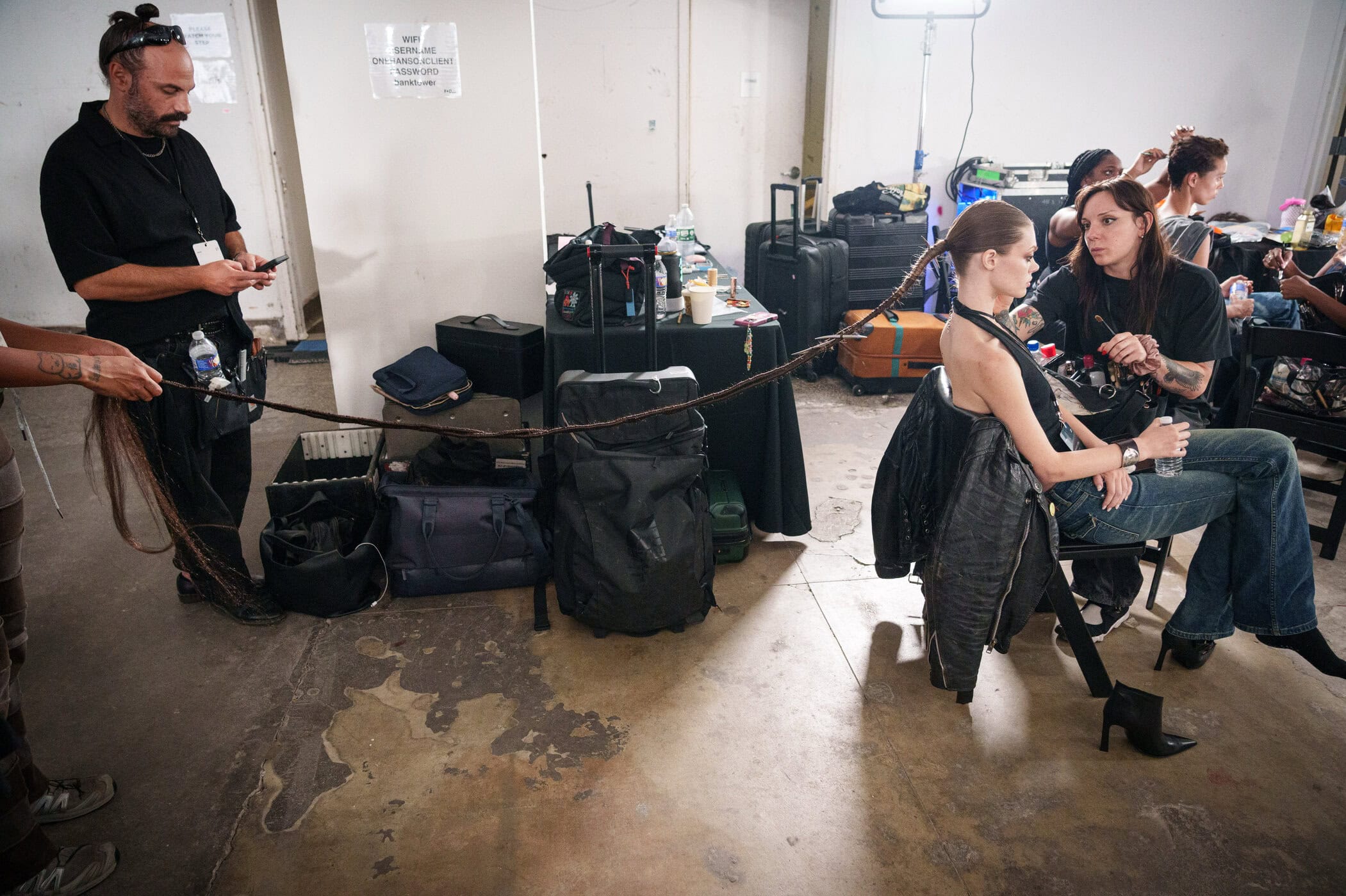 Grace Ling Spring 2026 Fashion Show Backstage