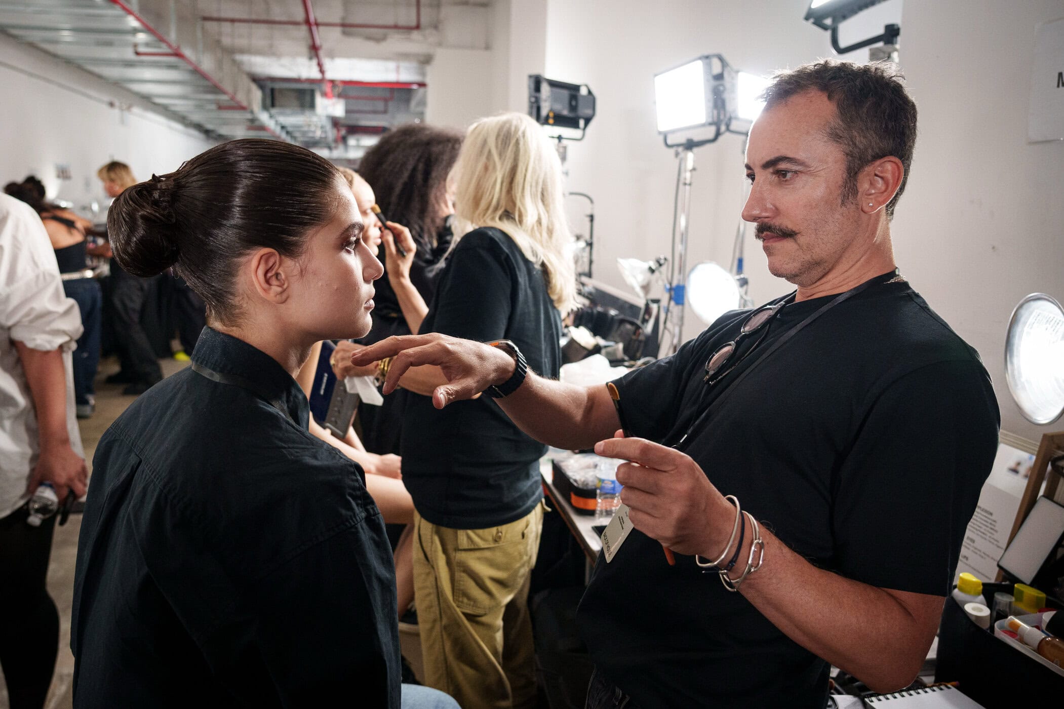 Grace Ling Spring 2026 Fashion Show Backstage