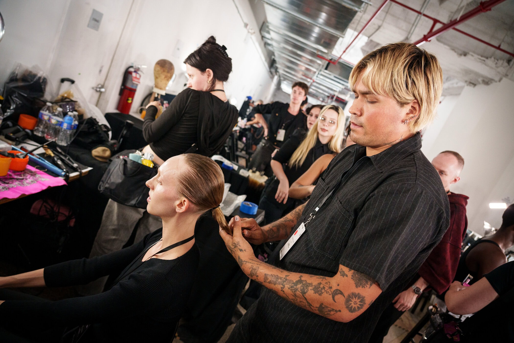 Grace Ling Spring 2026 Fashion Show Backstage