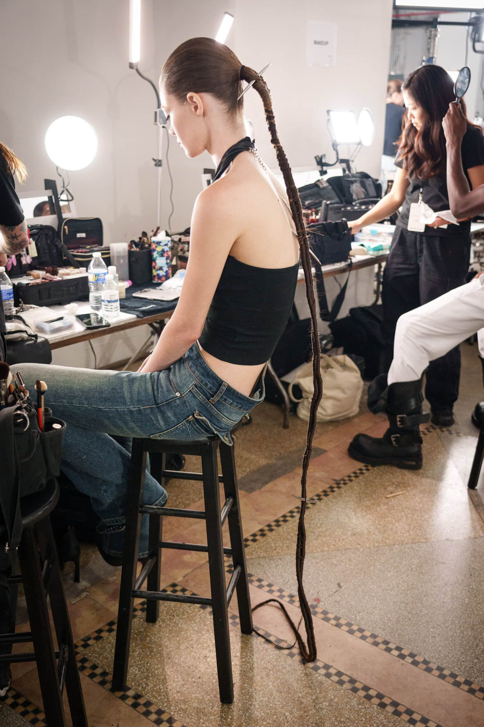 Grace Ling Spring 2026 Fashion Show Backstage