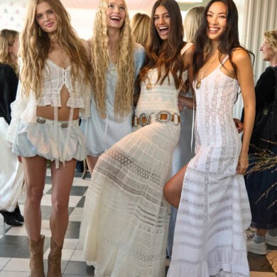 Loveshackfancy Spring 2026 Fashion Show Backstage