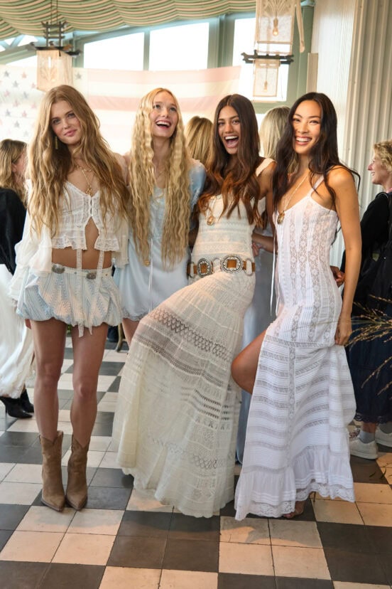 Loveshackfancy Spring 2026 Fashion Show Backstage