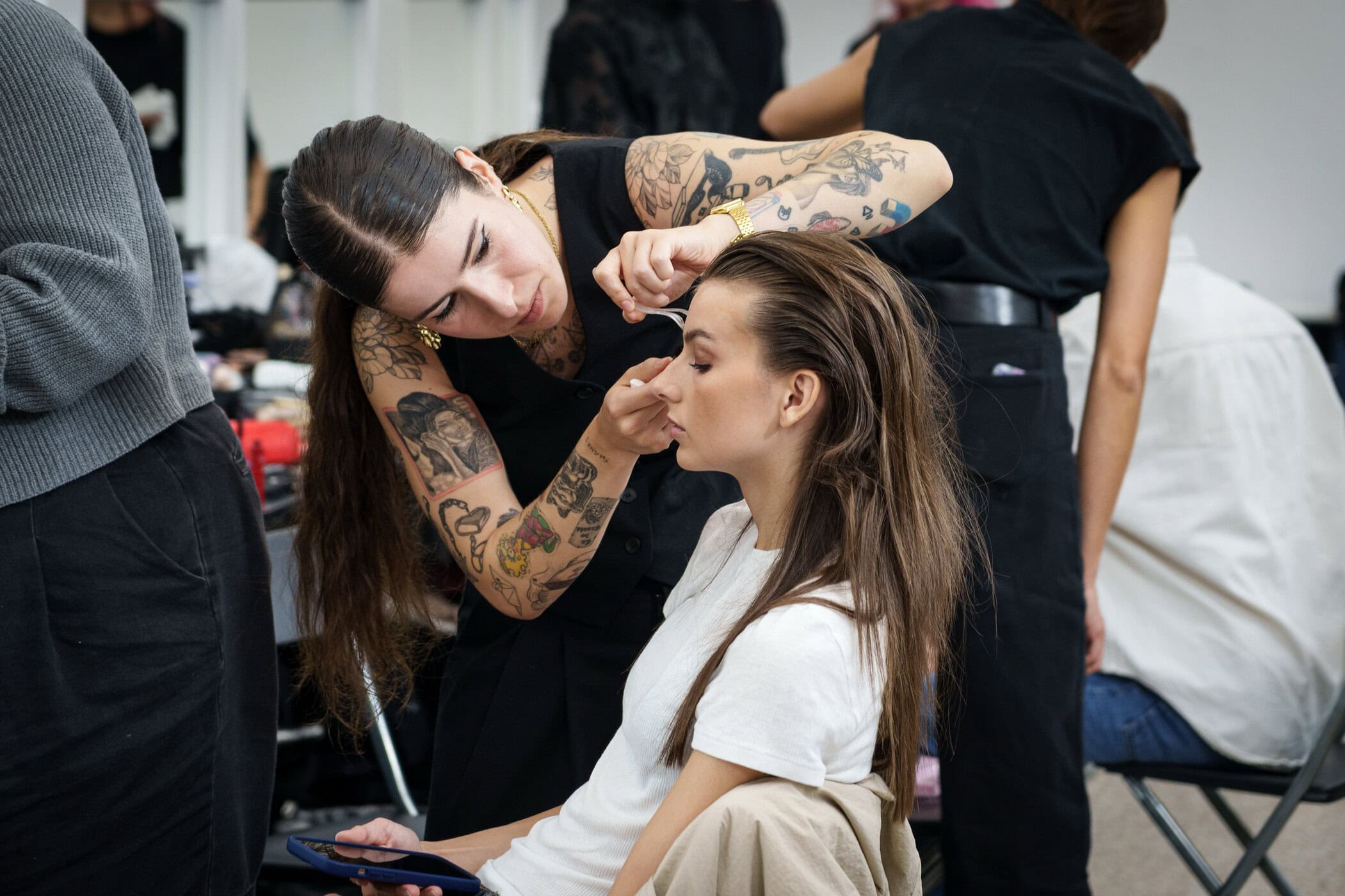 Luisa Spagnoli Spring 2026 Fashion Show Backstage
