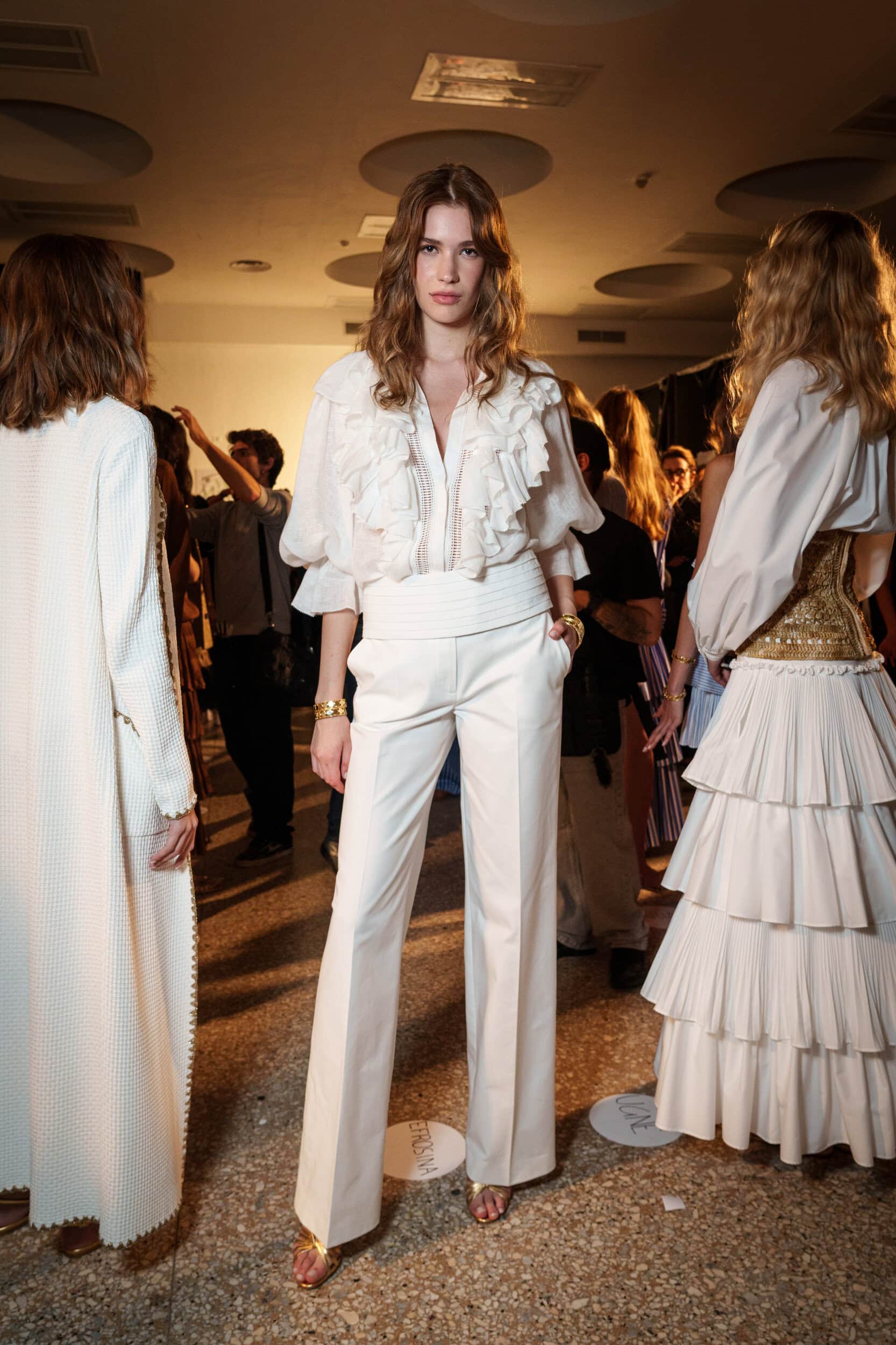 Luisa Spagnoli Spring 2026 Fashion Show Backstage