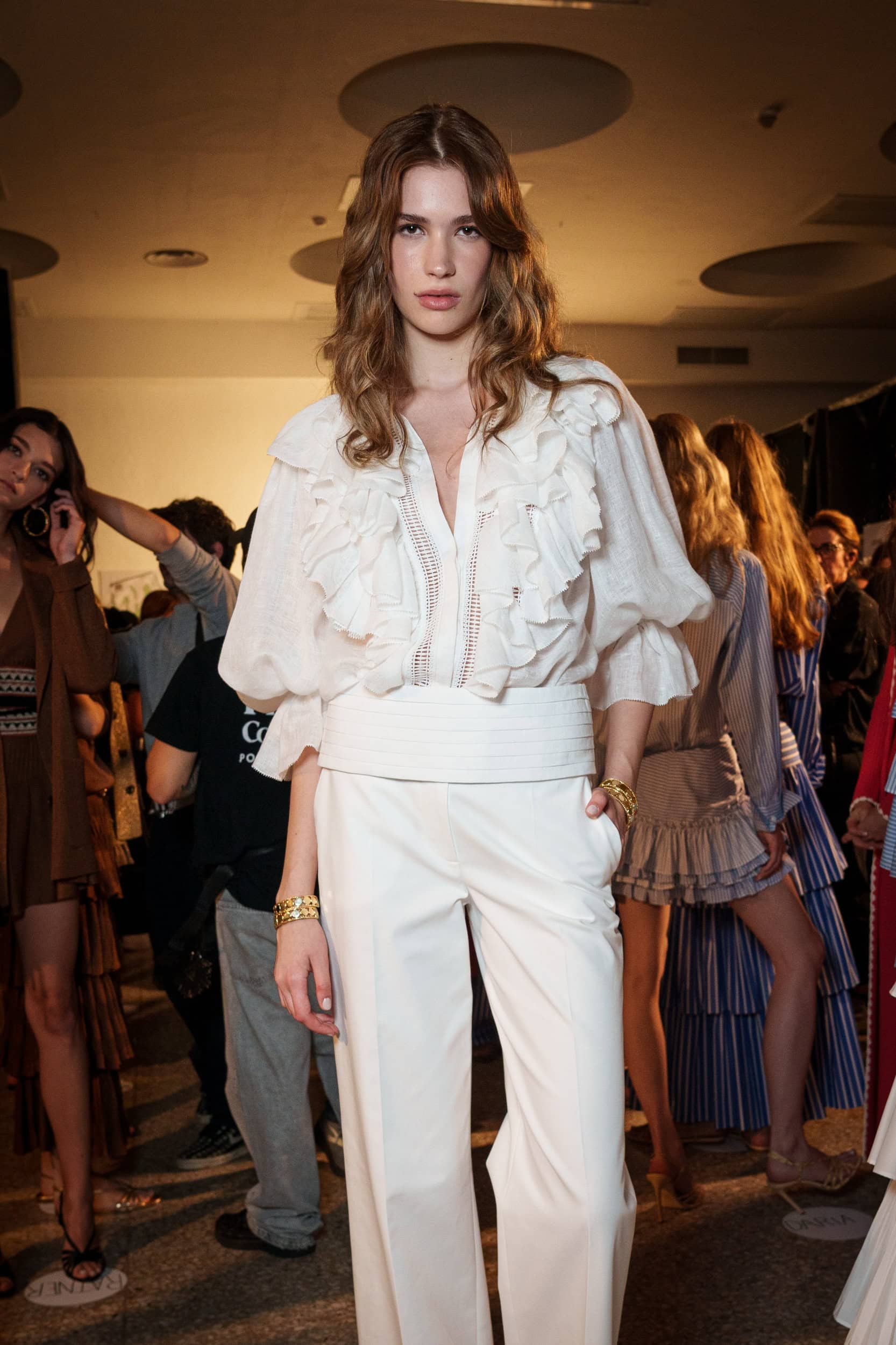 Luisa Spagnoli Spring 2026 Fashion Show Backstage