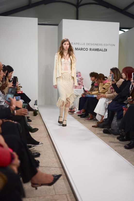 Marco Rambaldi Spring 2026 Fashion Show Atmosphere