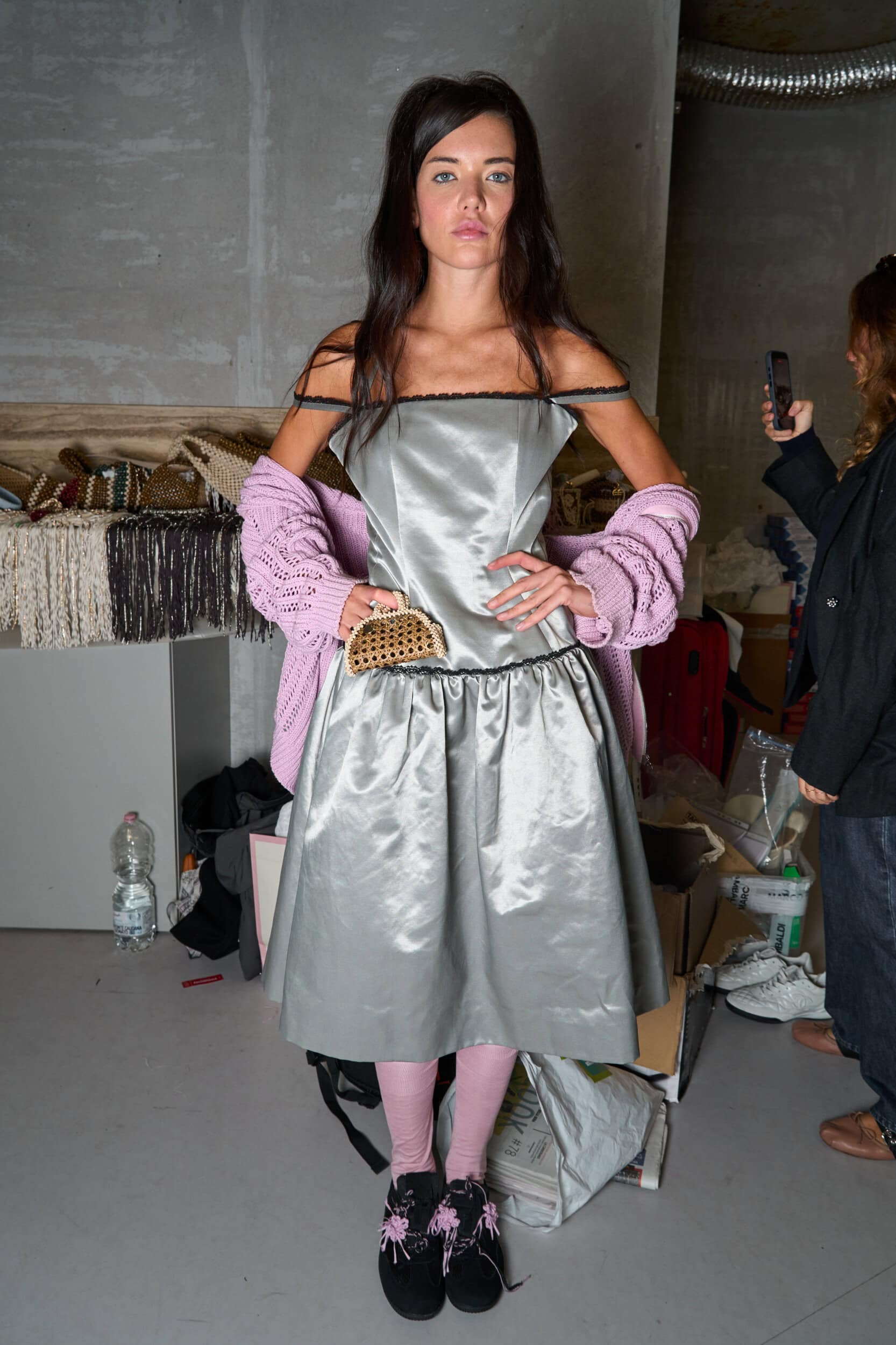 Marco Rambaldi Spring 2026 Fashion Show Backstage