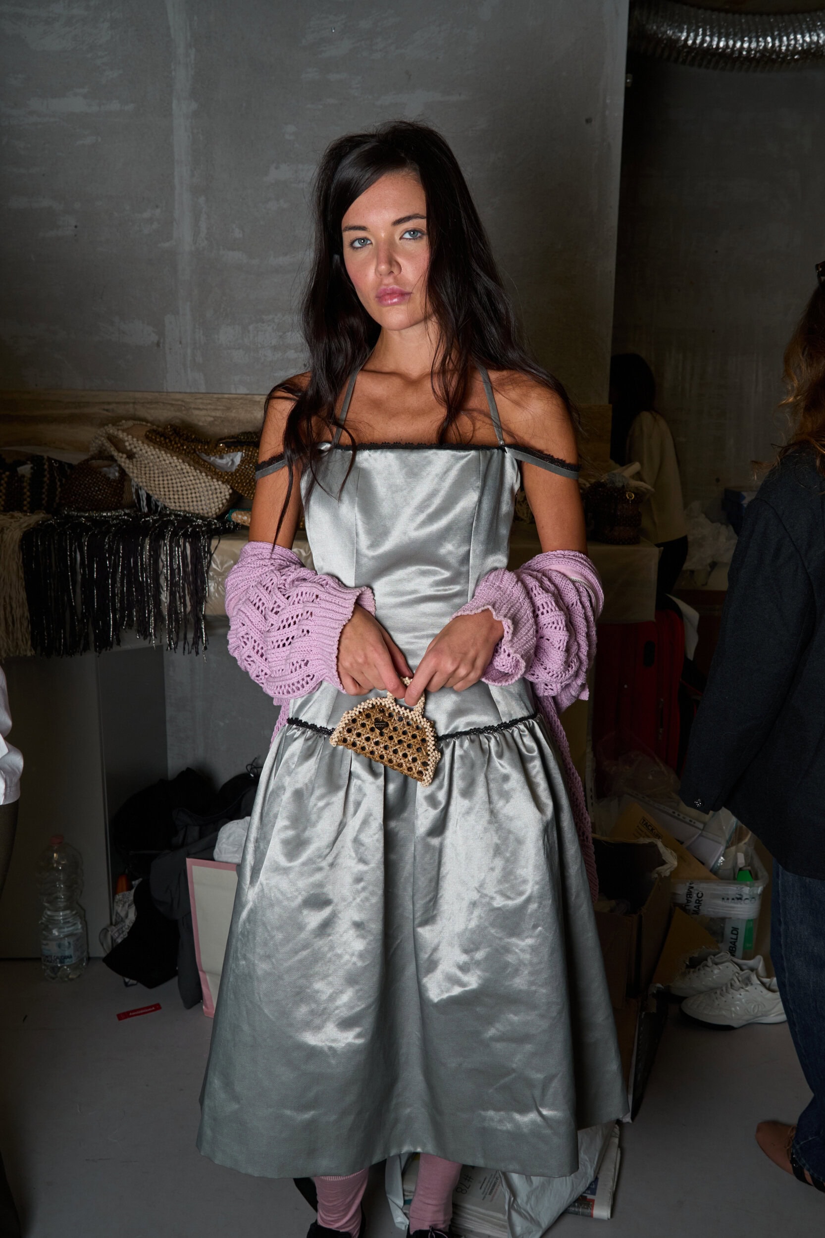 Marco Rambaldi Spring 2026 Fashion Show Backstage
