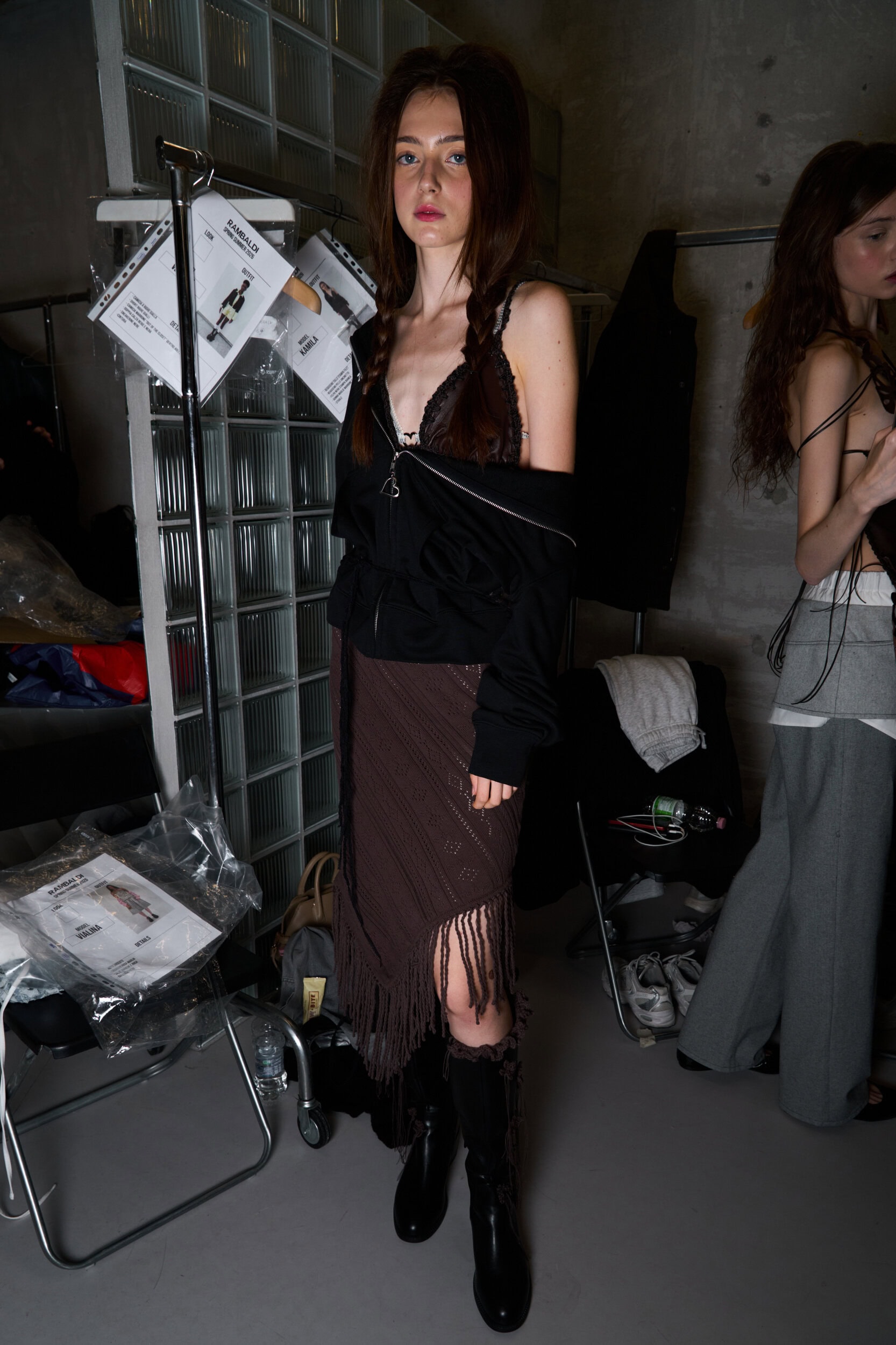 Marco Rambaldi Spring 2026 Fashion Show Backstage