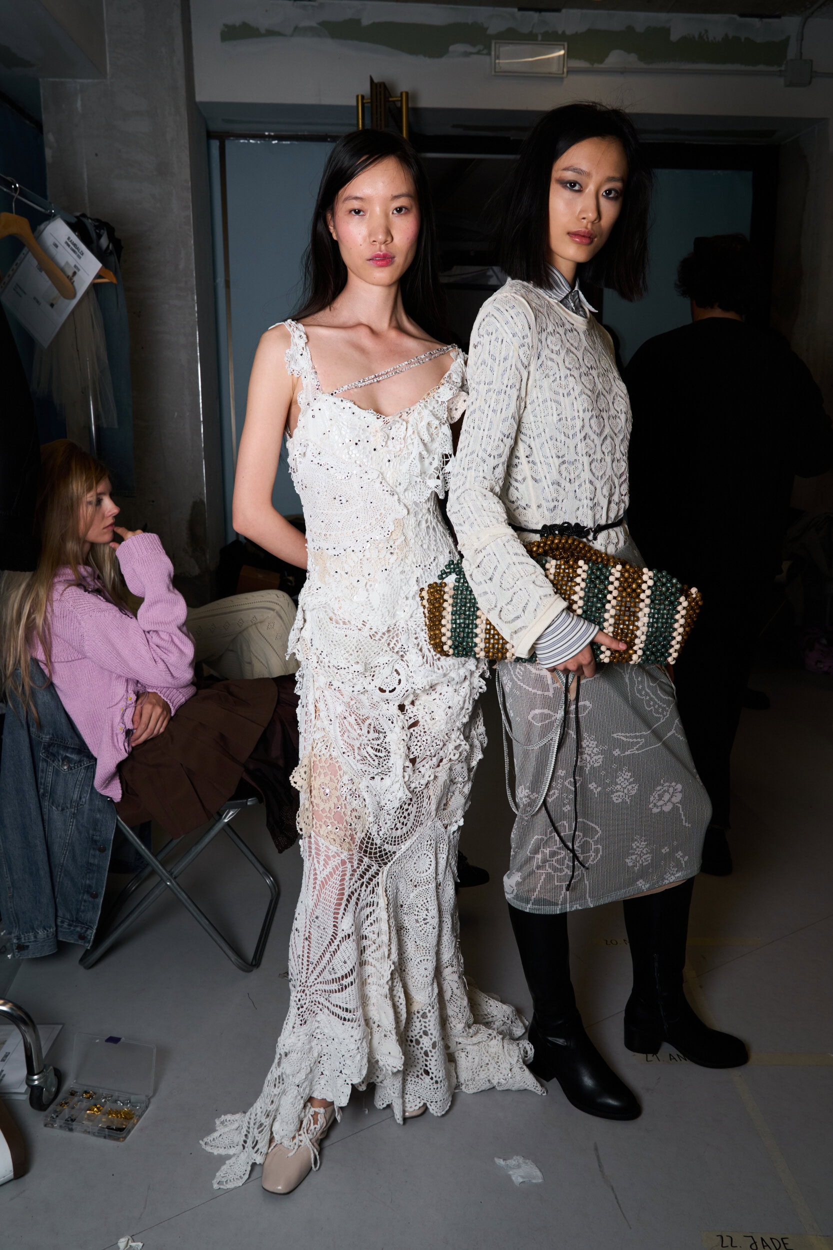 Marco Rambaldi Spring 2026 Fashion Show Backstage
