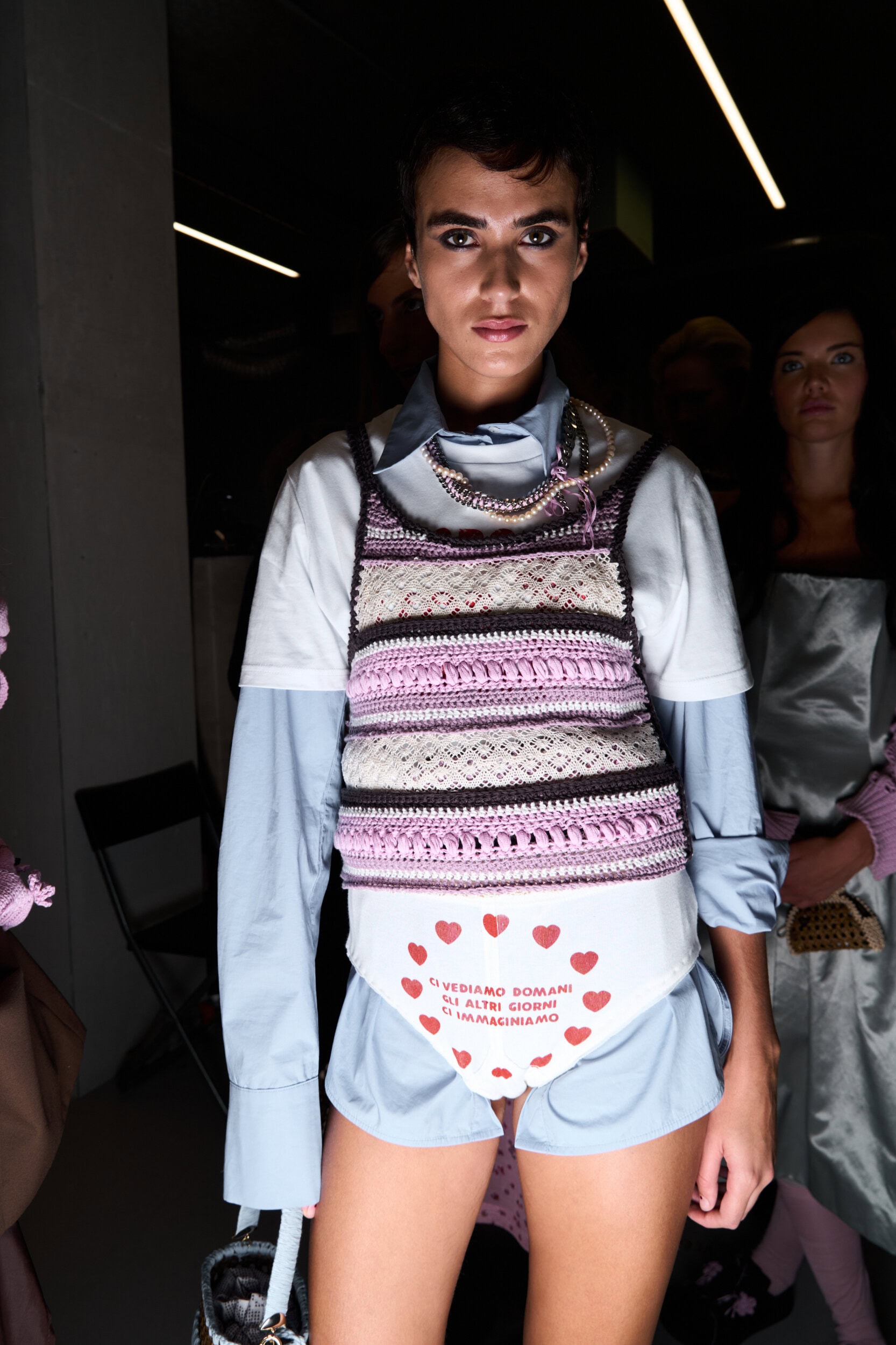 Marco Rambaldi Spring 2026 Fashion Show Backstage